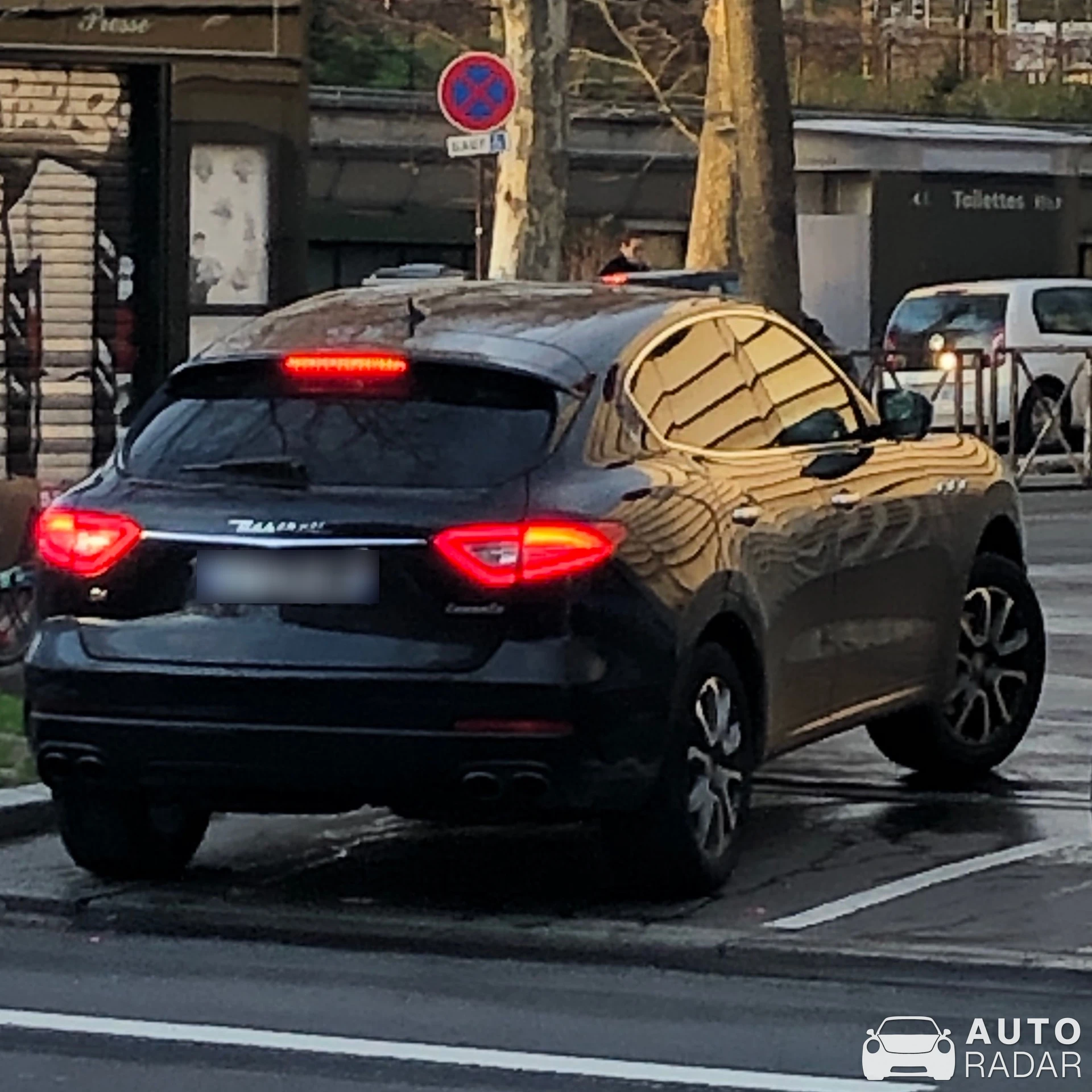 Maserati Levante spotted in Paris, France