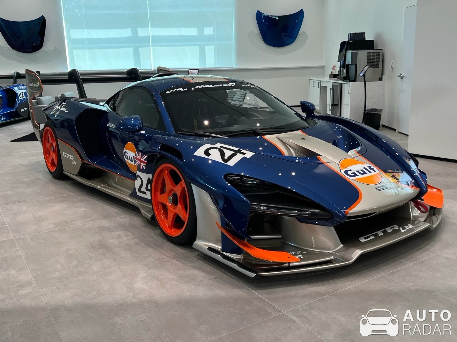 McLaren Senna GTR LM spotted in Winter Park
