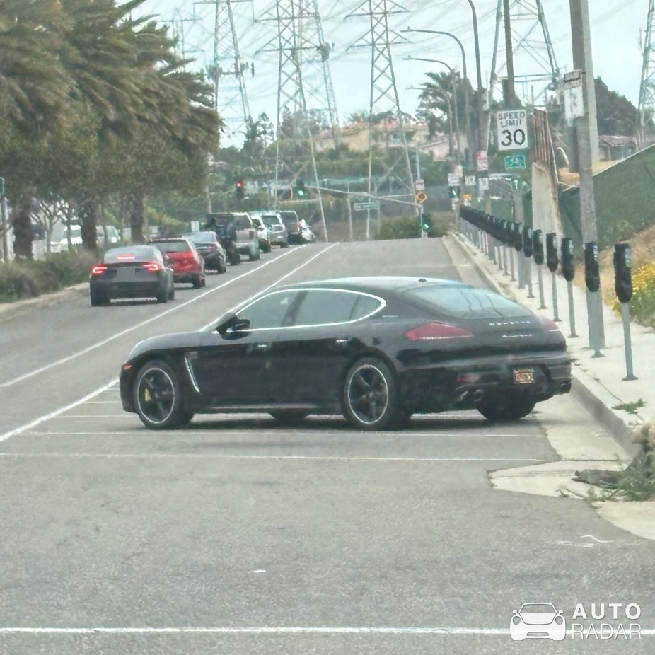 Porsche 970 Panamera Turbo S spotted in Redondo Beach