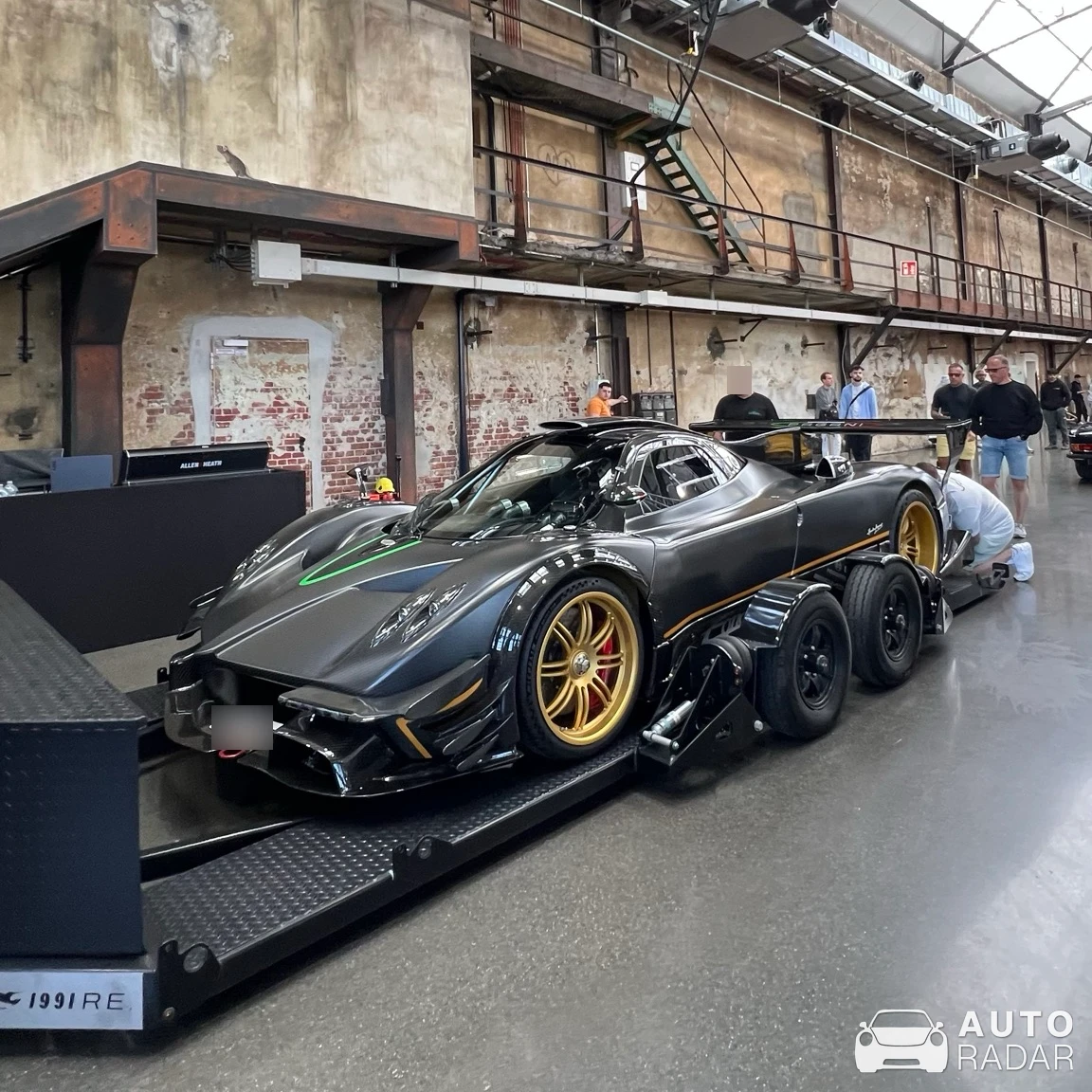 Pagani Zonda R spotted in Düsseldorf