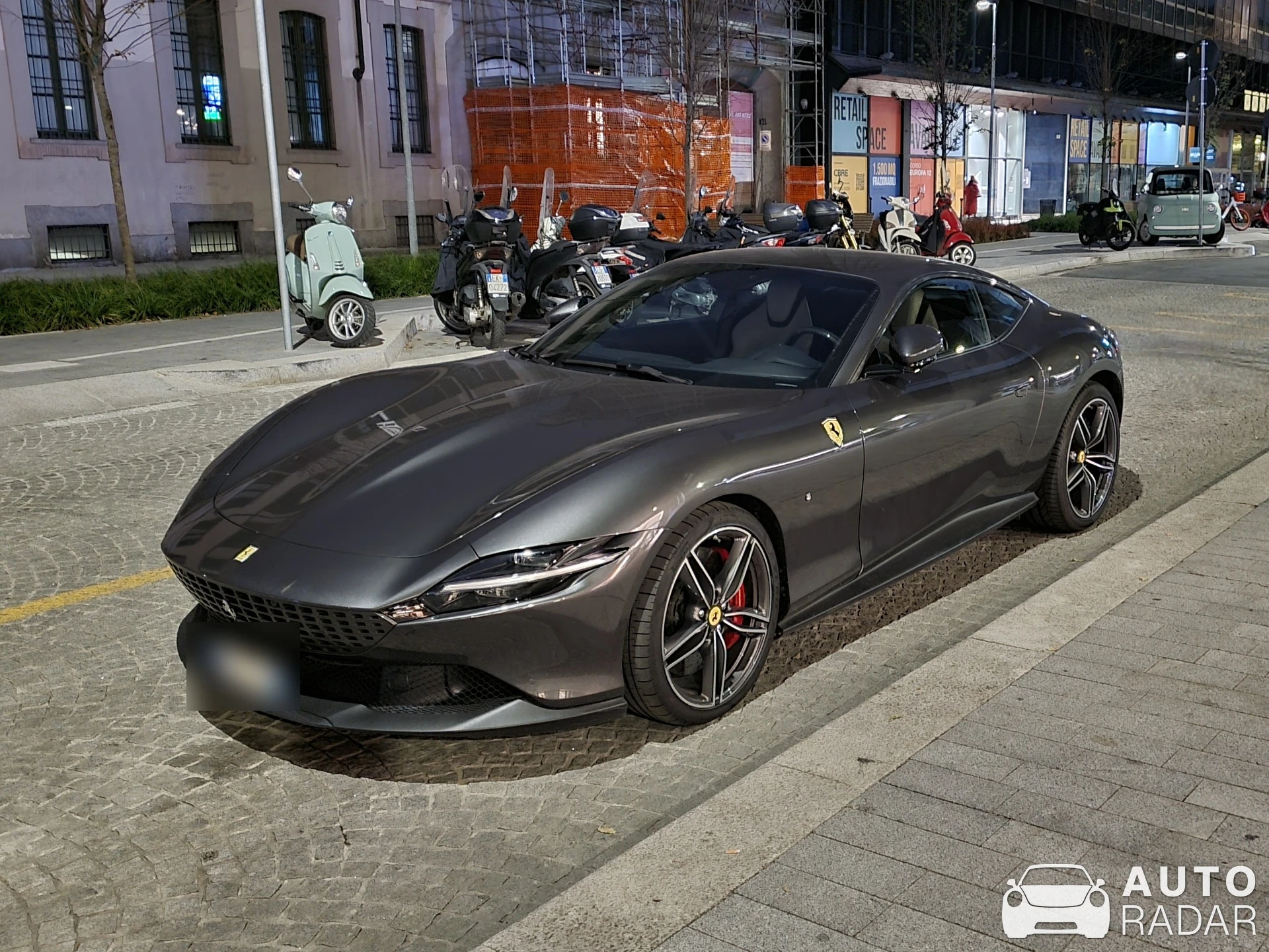 Ferrari Roma spotted in Milano, Italia