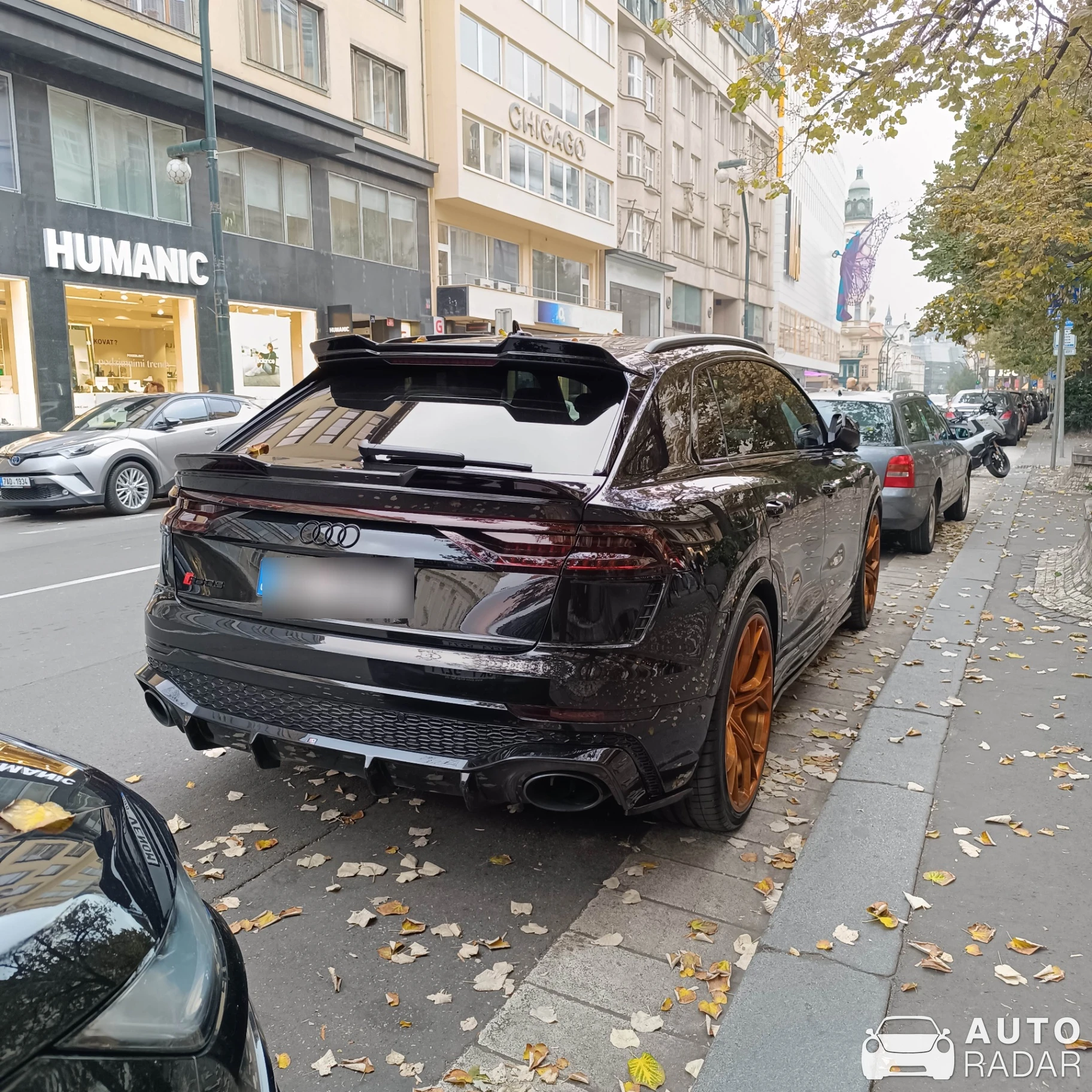Audi RS Q8 spotted in Praha 1, Czechia