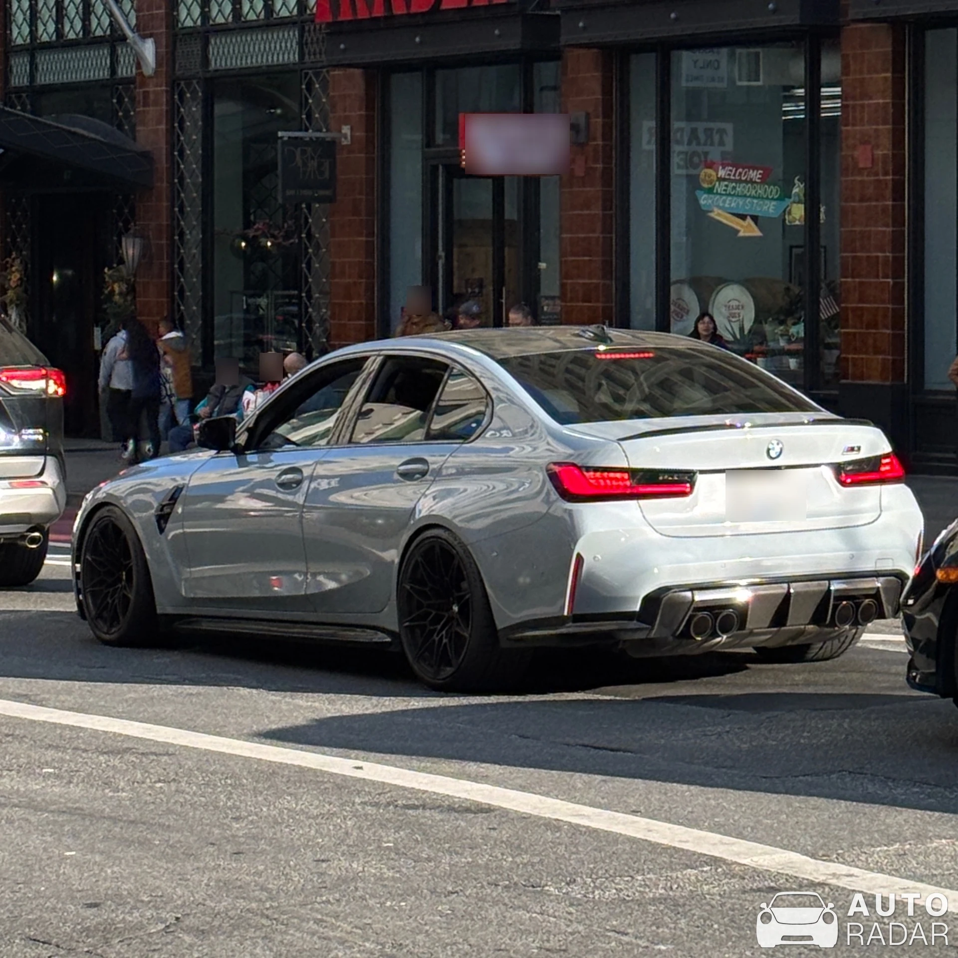 BMW M3 G80 Sedan Competition spotted in San Francisco, USA