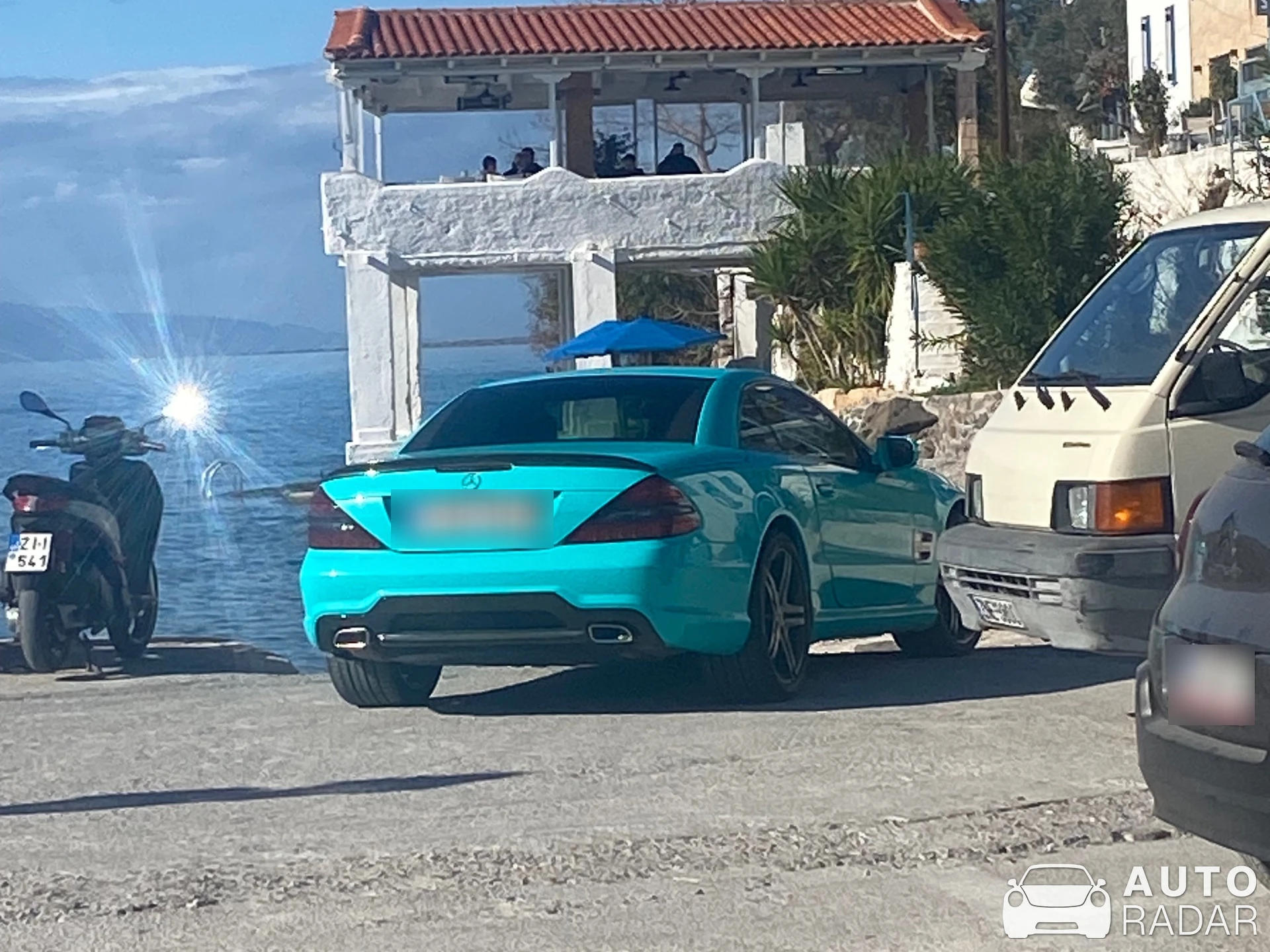 Mercedes-Benz SL 65 AMG R230 spotted in Perdika, Greece