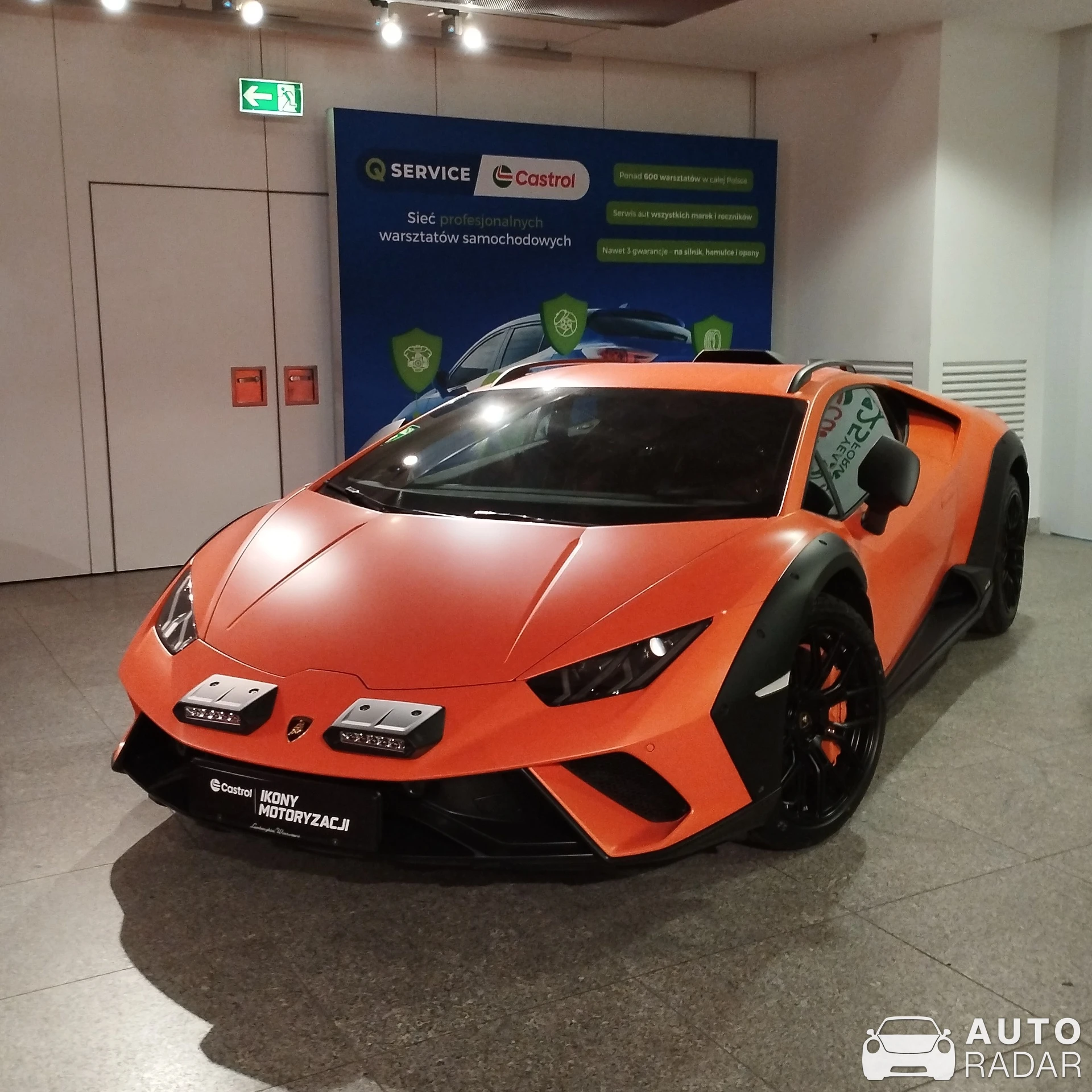 Lamborghini Huracán LP610-4 Sterrato spotted in Warszawa, Poland