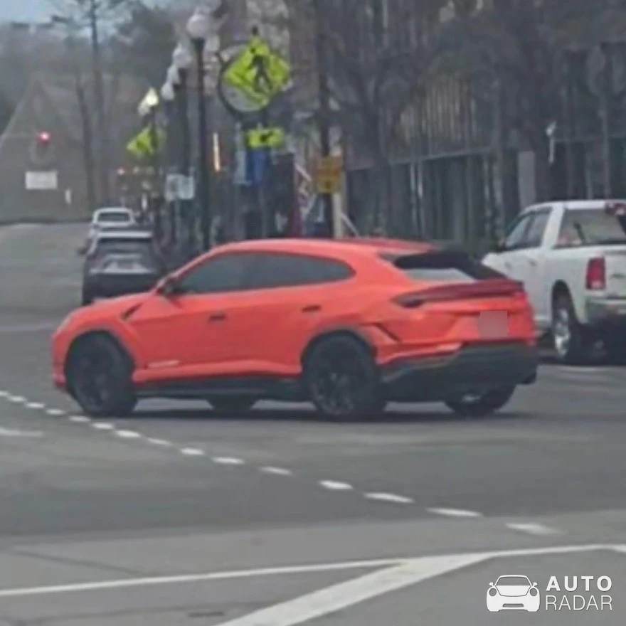 Lamborghini Urus spotted in Taunton