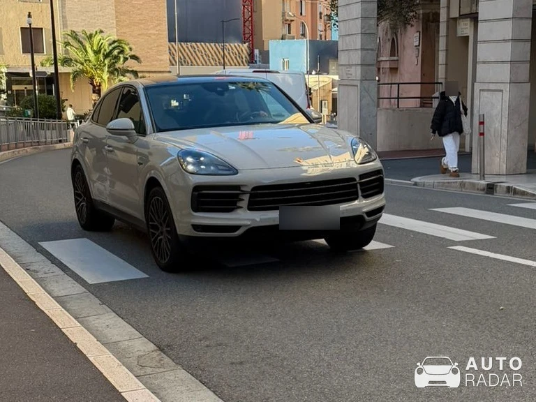 Porsche Cayenne Coupé Turbo S E-Hybrid spotted in Monaco, Monaco