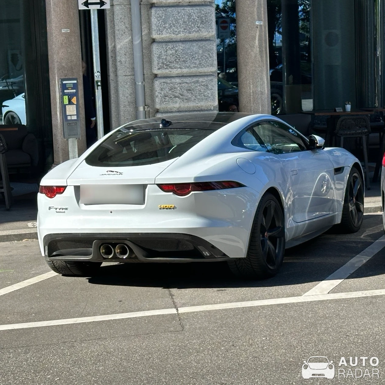 Jaguar F-Type 400 Sport Coupé spotted in Zürich