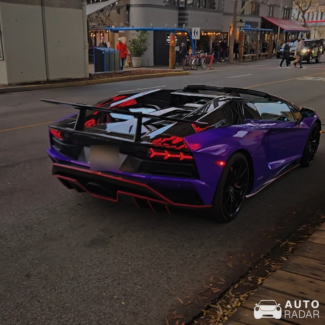 Lamborghini Aventador S LP740-4 Roadster spotted in Vancouver, Canada