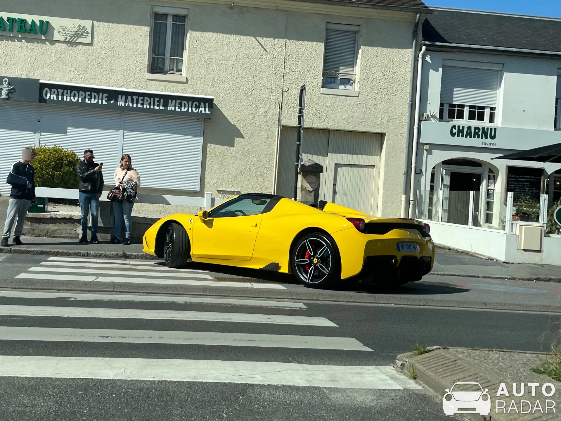 Ferrari 458 Speciale spotted in Lamorlaye, France