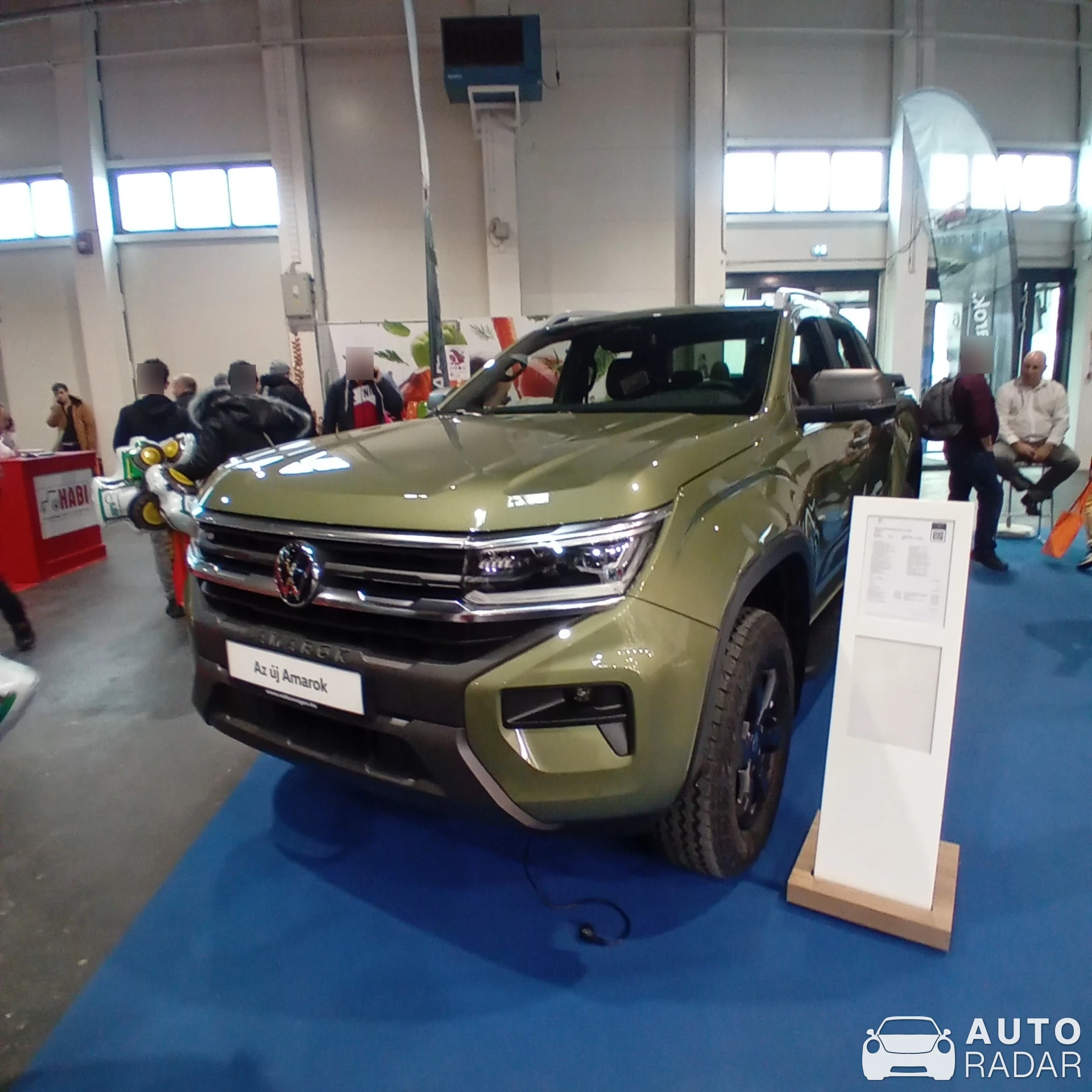 Volkswagen Amarok spotted in Budapest