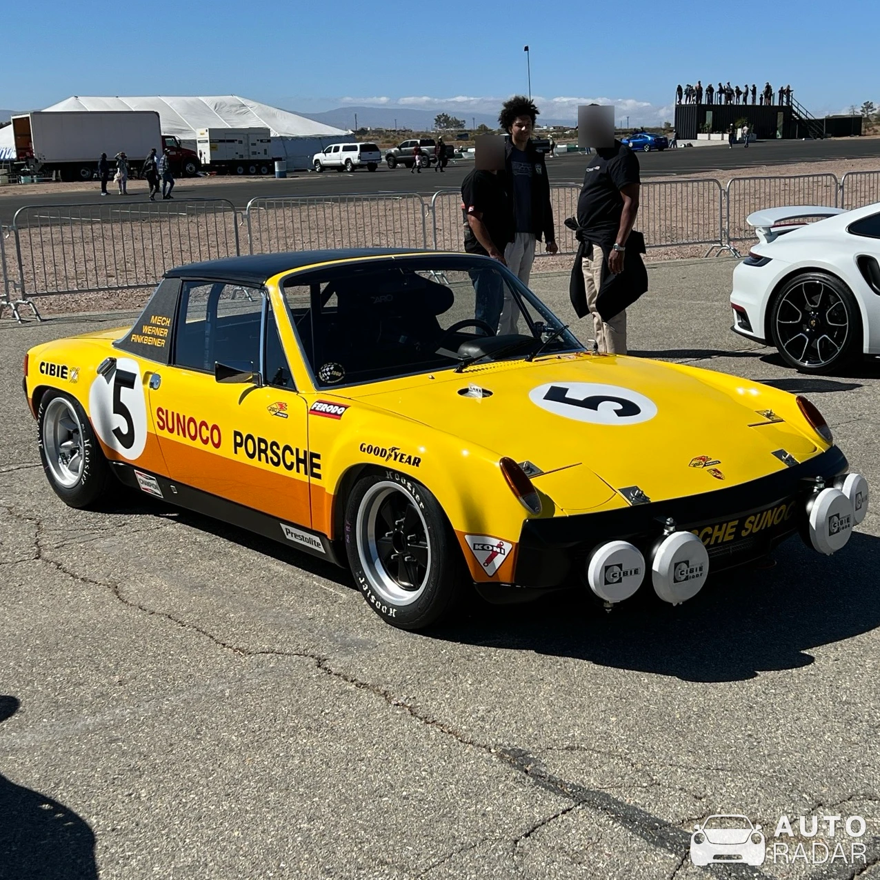 Porsche 914/6 spotted in Rosamond
