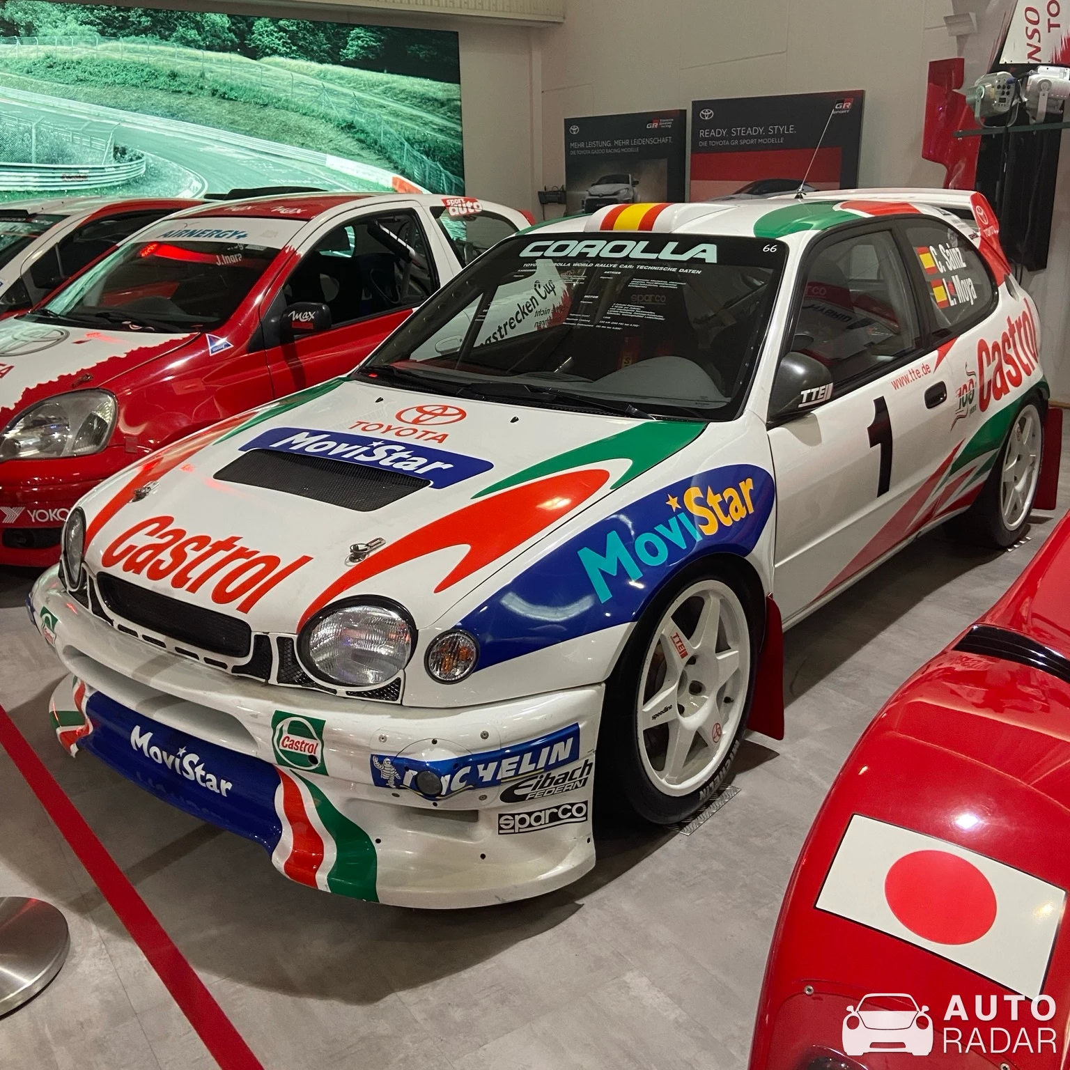 Toyota Corolla WRC spotted in Köln