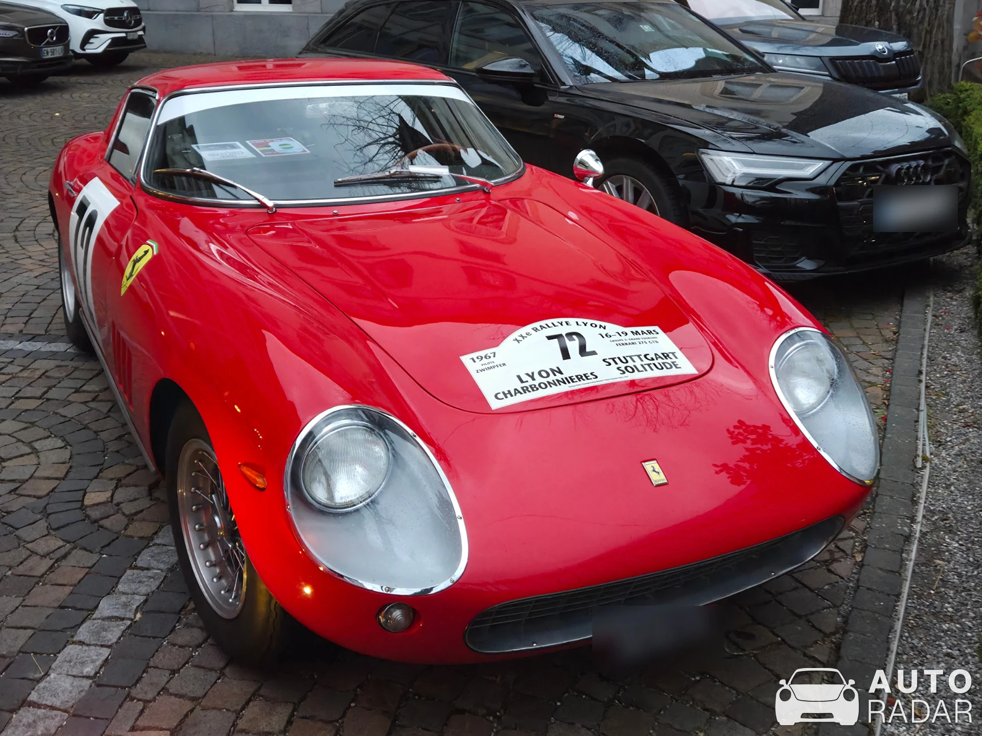 Ferrari 275 GTB Shortnose spotted in Vevey
