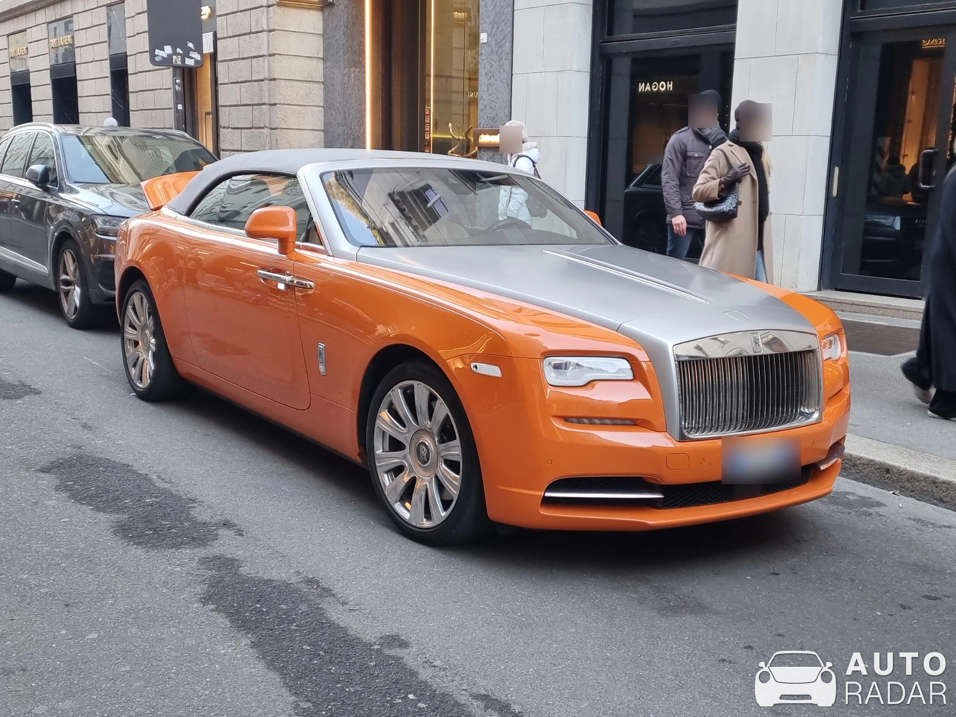 Rolls-Royce Dawn spotted in Milano, Italia