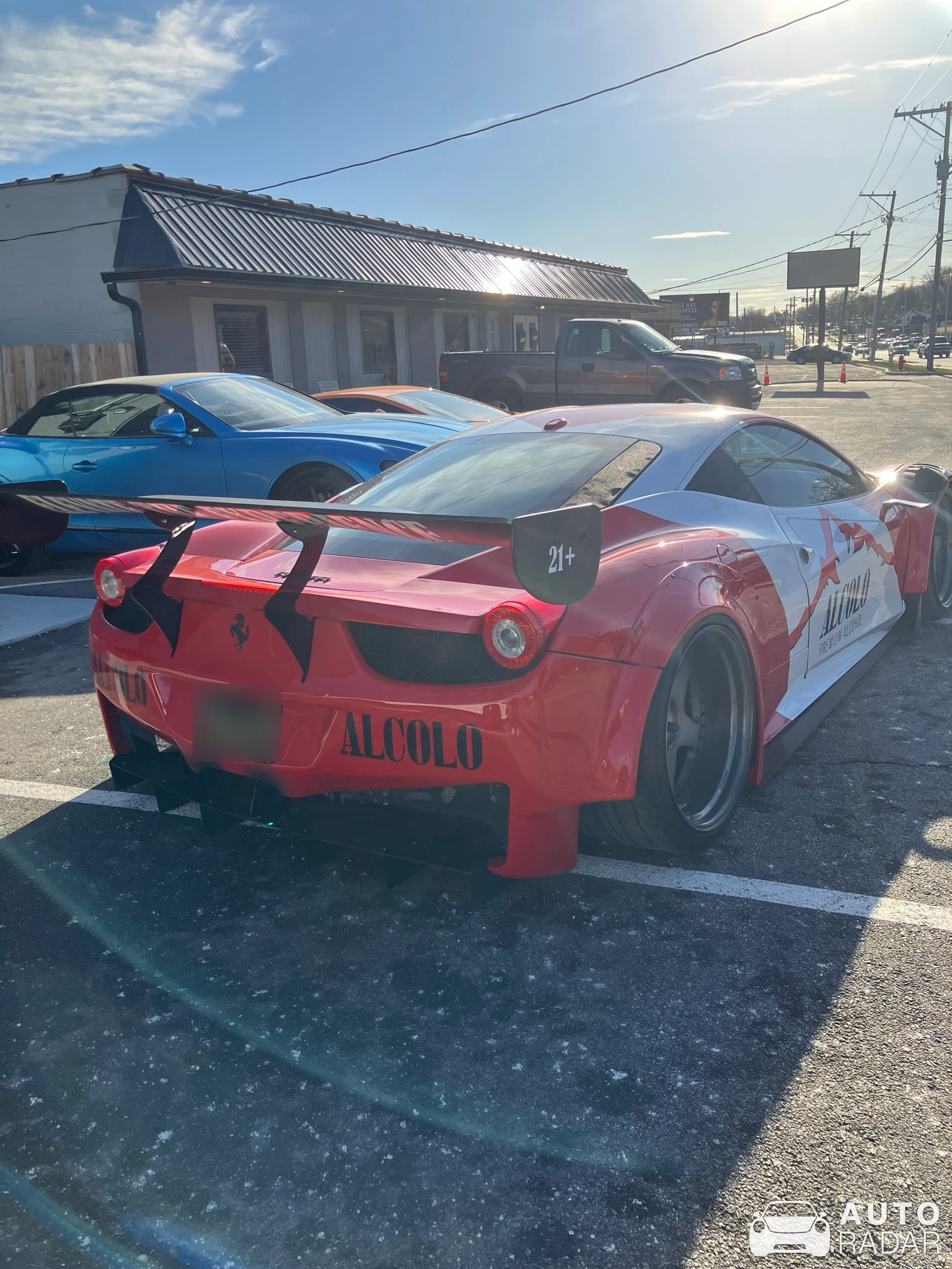 Ferrari 458 Italia Liberty Walk Widebody spotted in Kansas City
