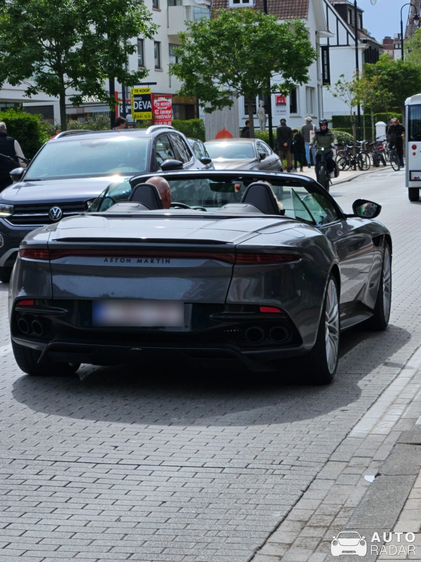 Aston Martin DBS Superleggera Volante spotted in Knokke-Heist