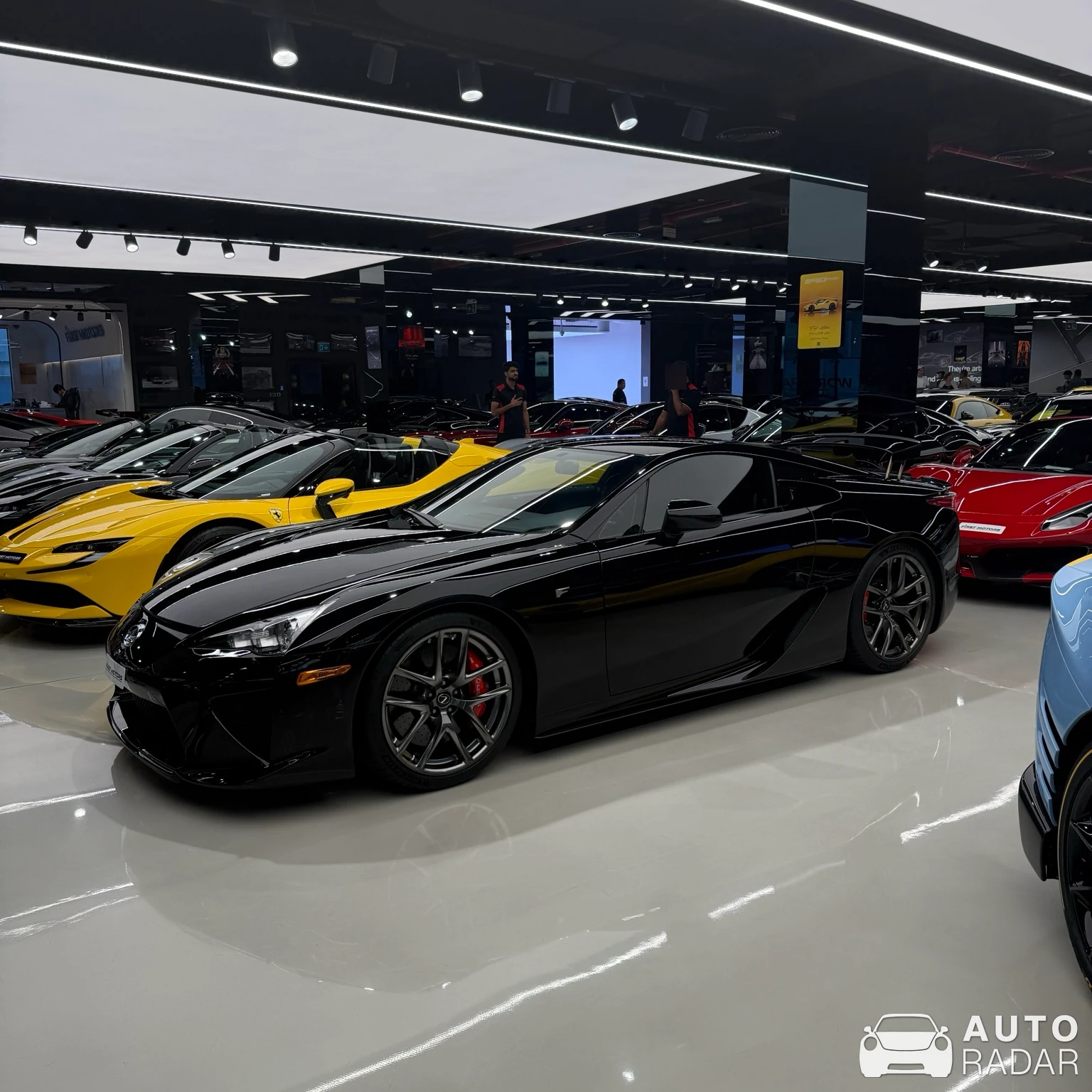 Lexus LFA spotted in مشيرف, United Arab Emirates