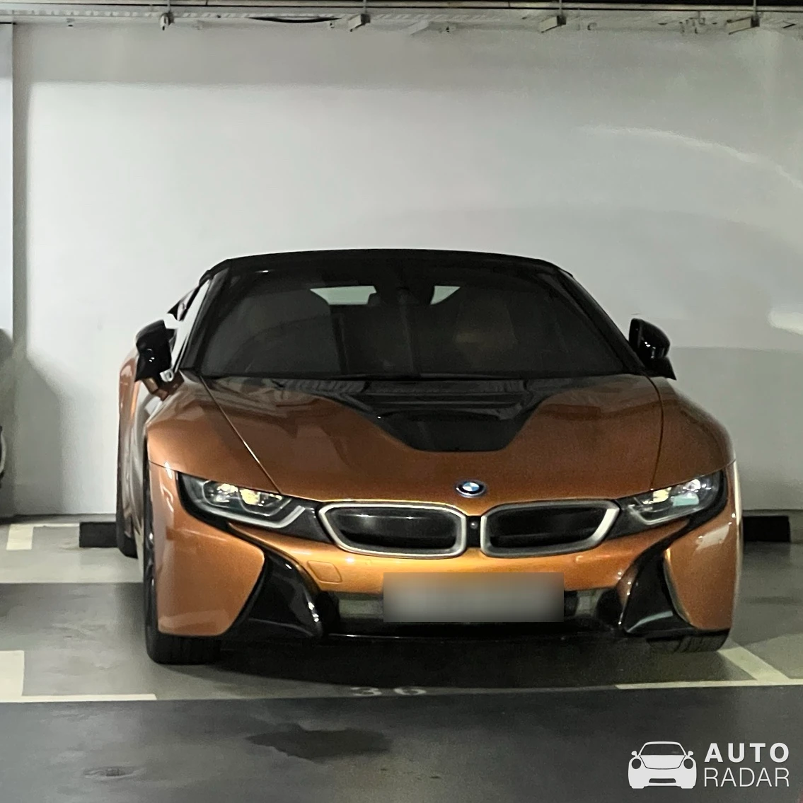 BMW i8 Roadster First Edition spotted in Singapore