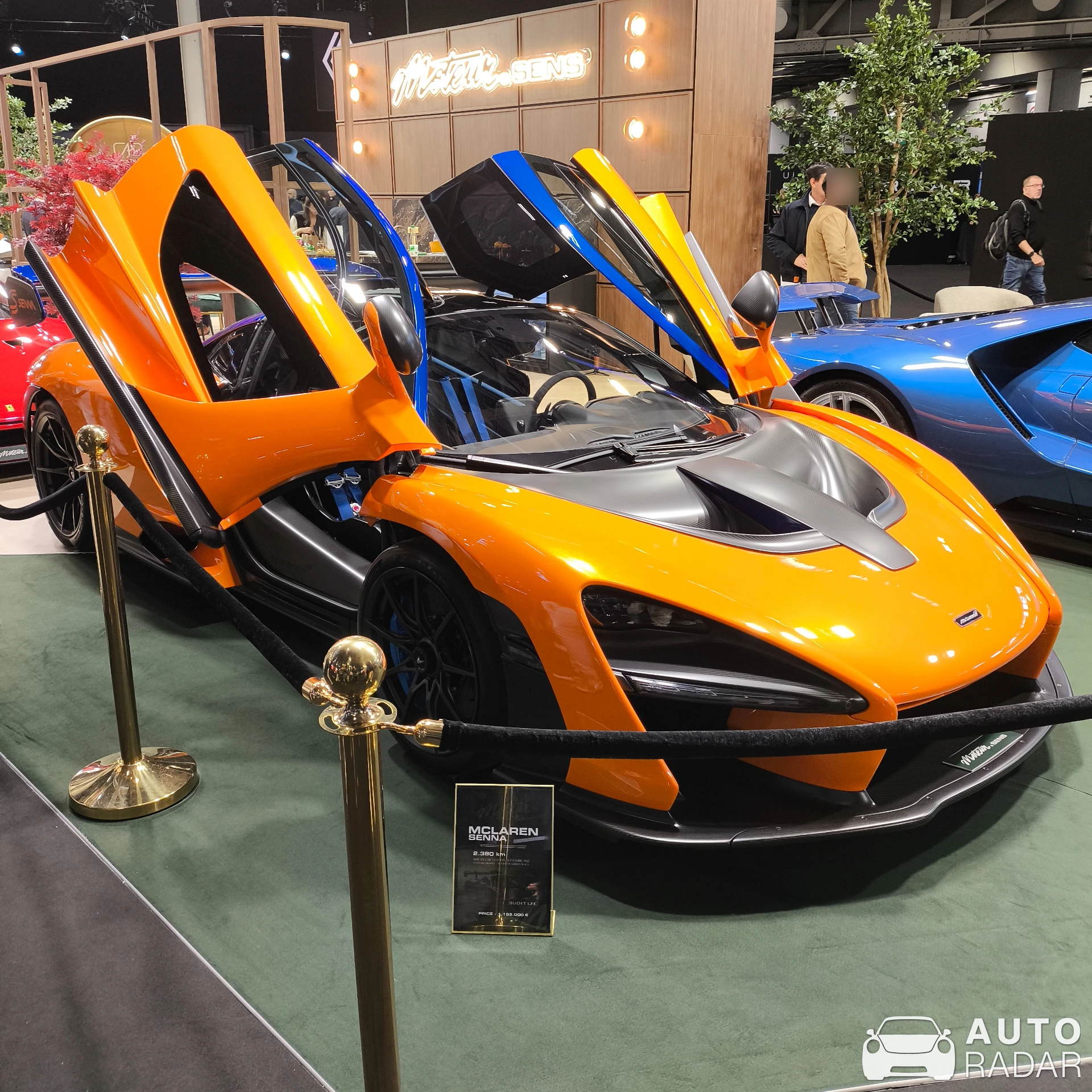 McLaren Senna spotted in Paris, France