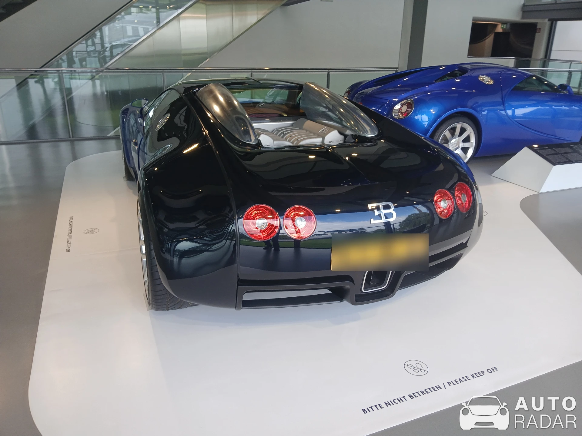 Bugatti EB 18/4 Veyron spotted in Wolfsburg