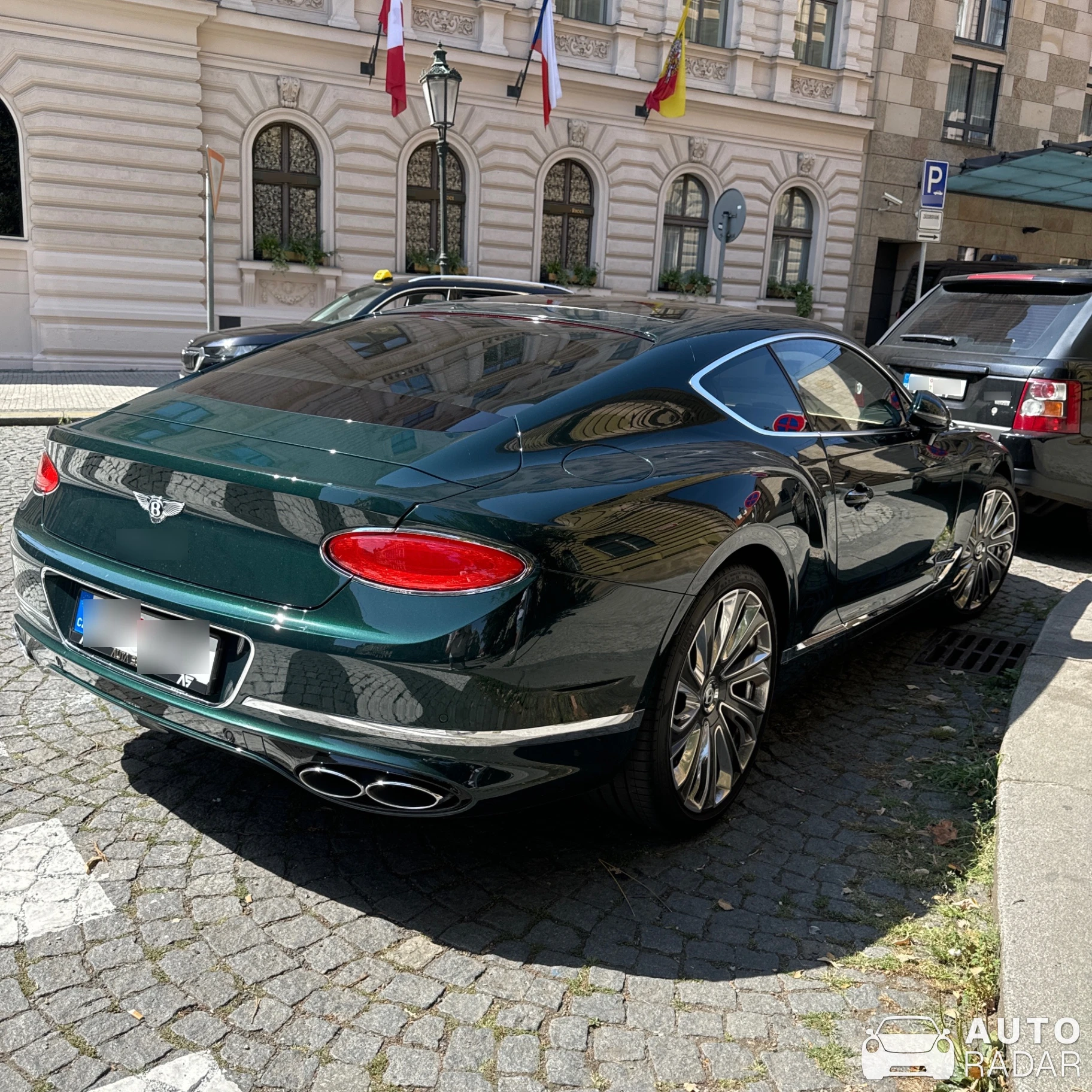 Bentley Continental GT V8 2020 Mulliner spotted