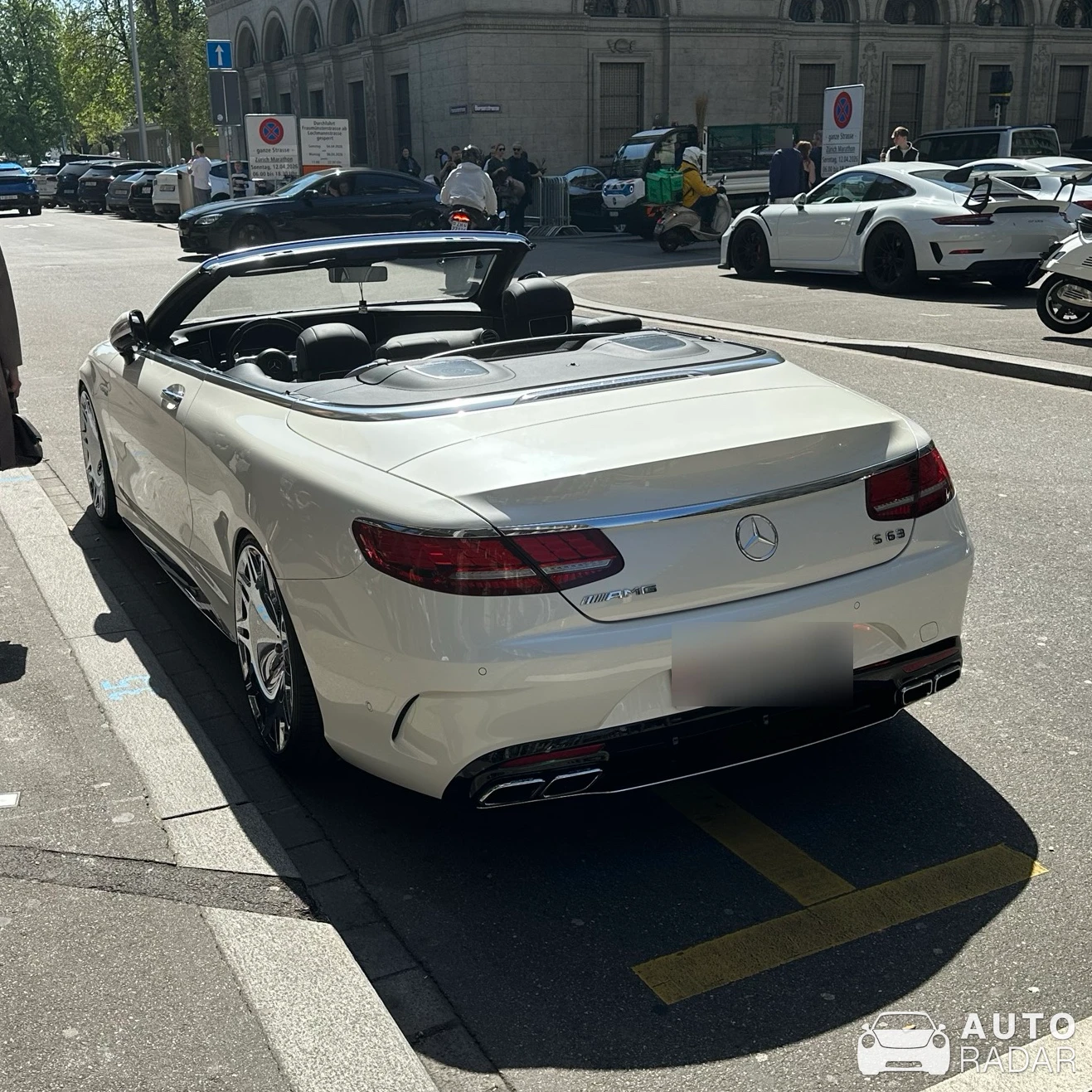 Mercedes-AMG S 63 Convertible A217 spotted in Zürich
