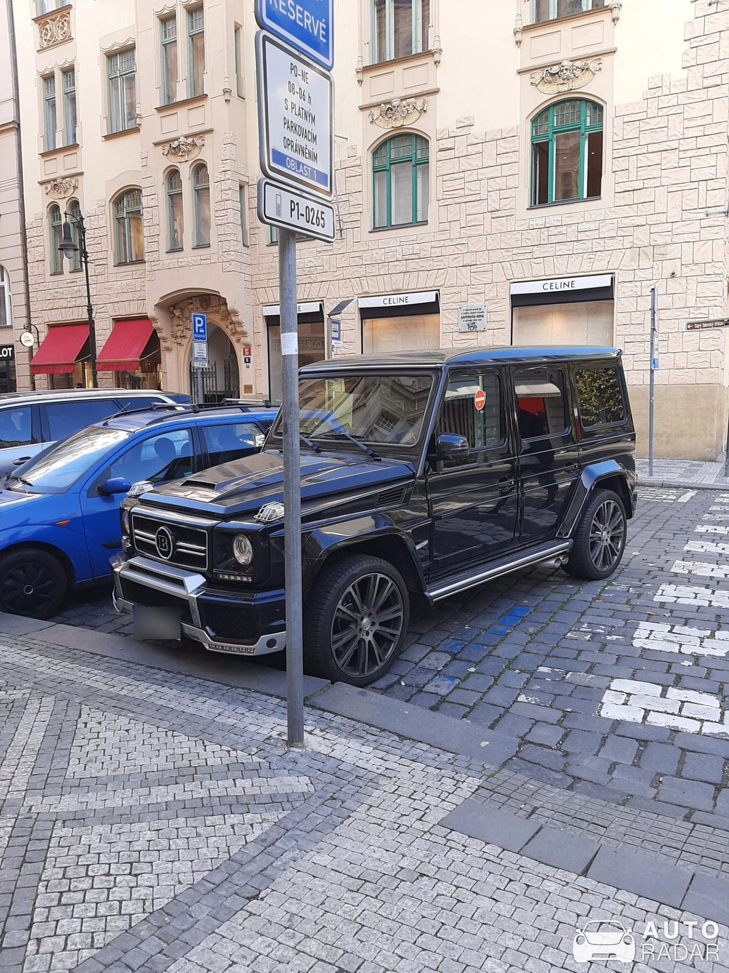 Mercedes-AMG Brabus G 63 AMG B63-620 spotted in Praha 1, Czechia