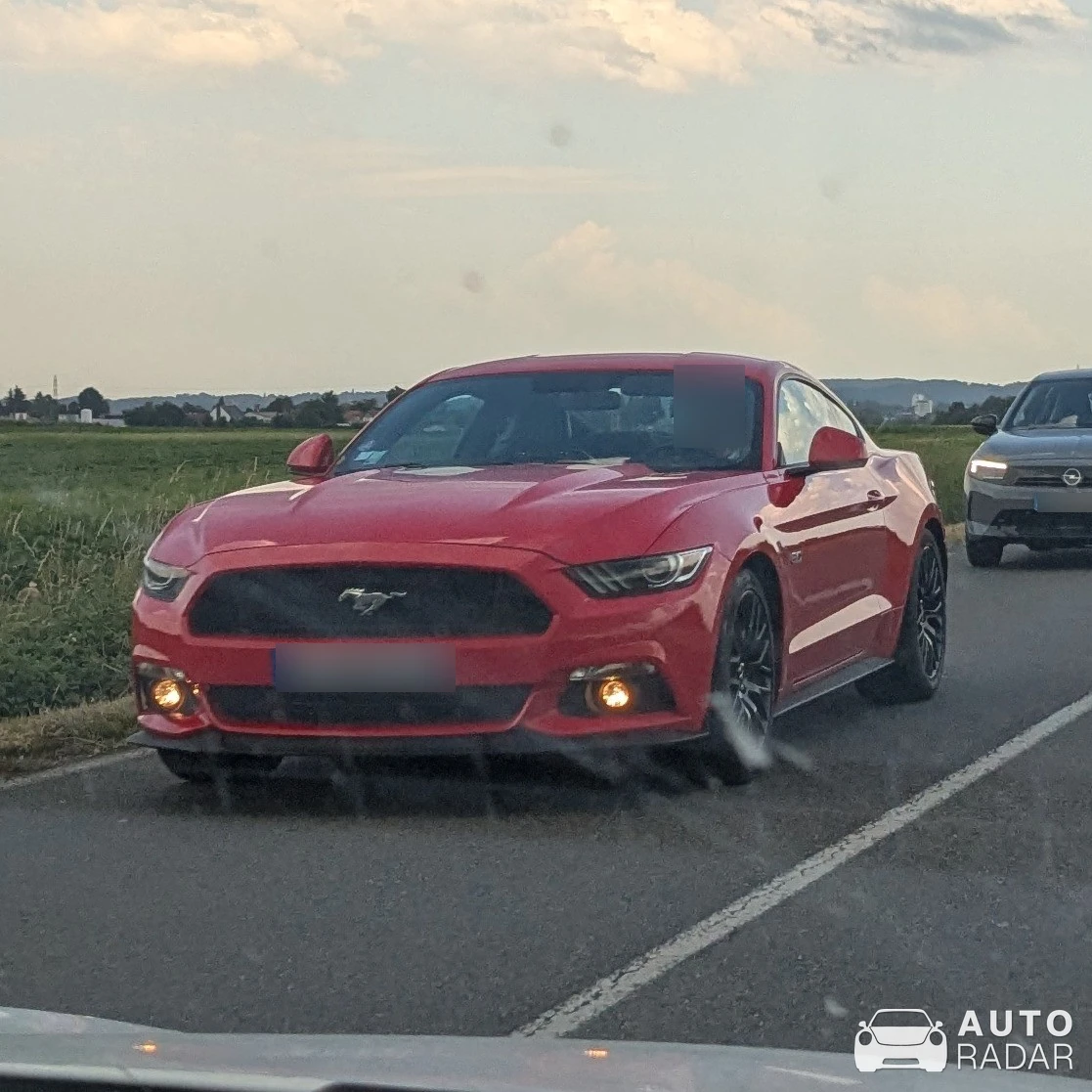 Ford Mustang GT spotted in Tarbes