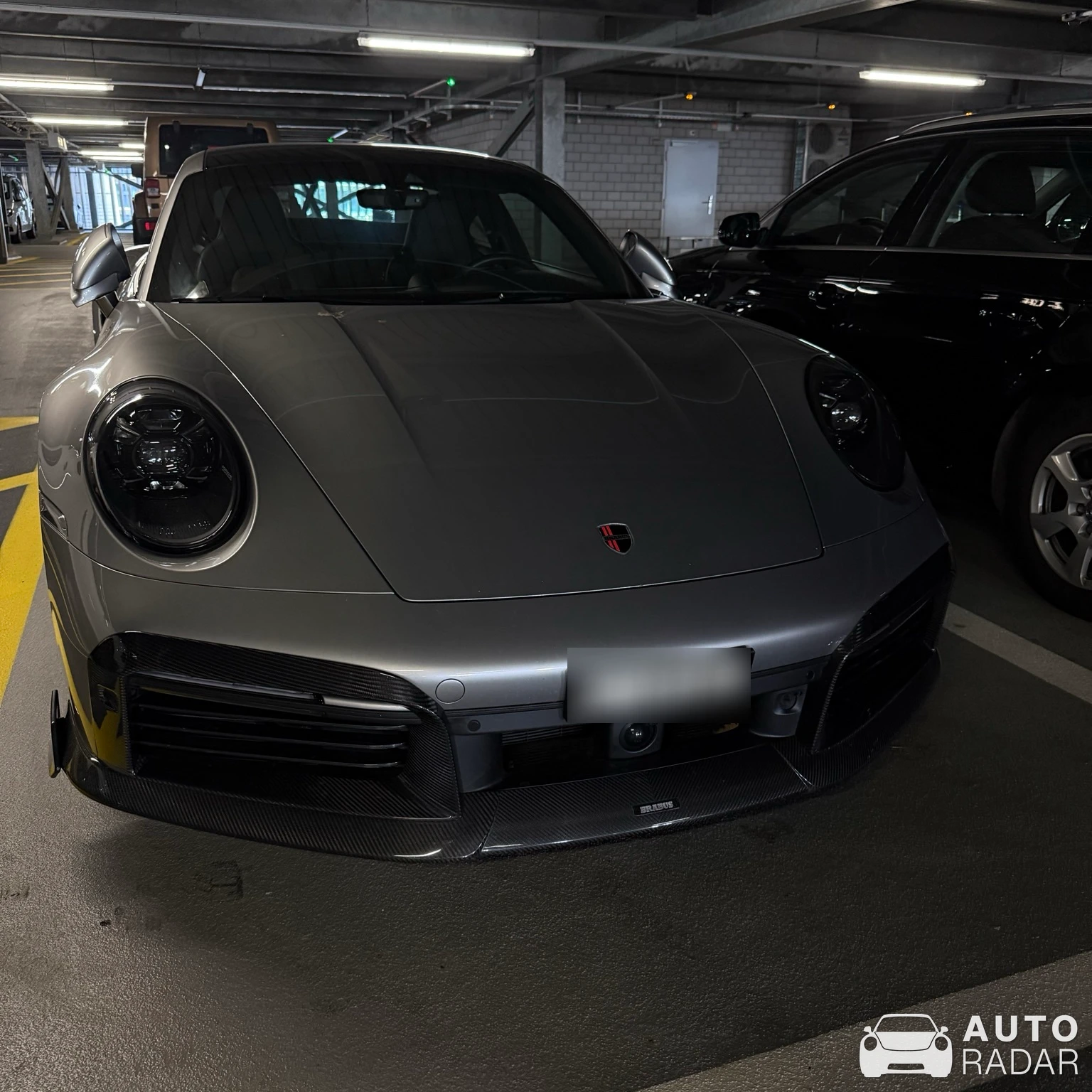 Porsche Brabus 820 spotted in Zürich, Schweiz
