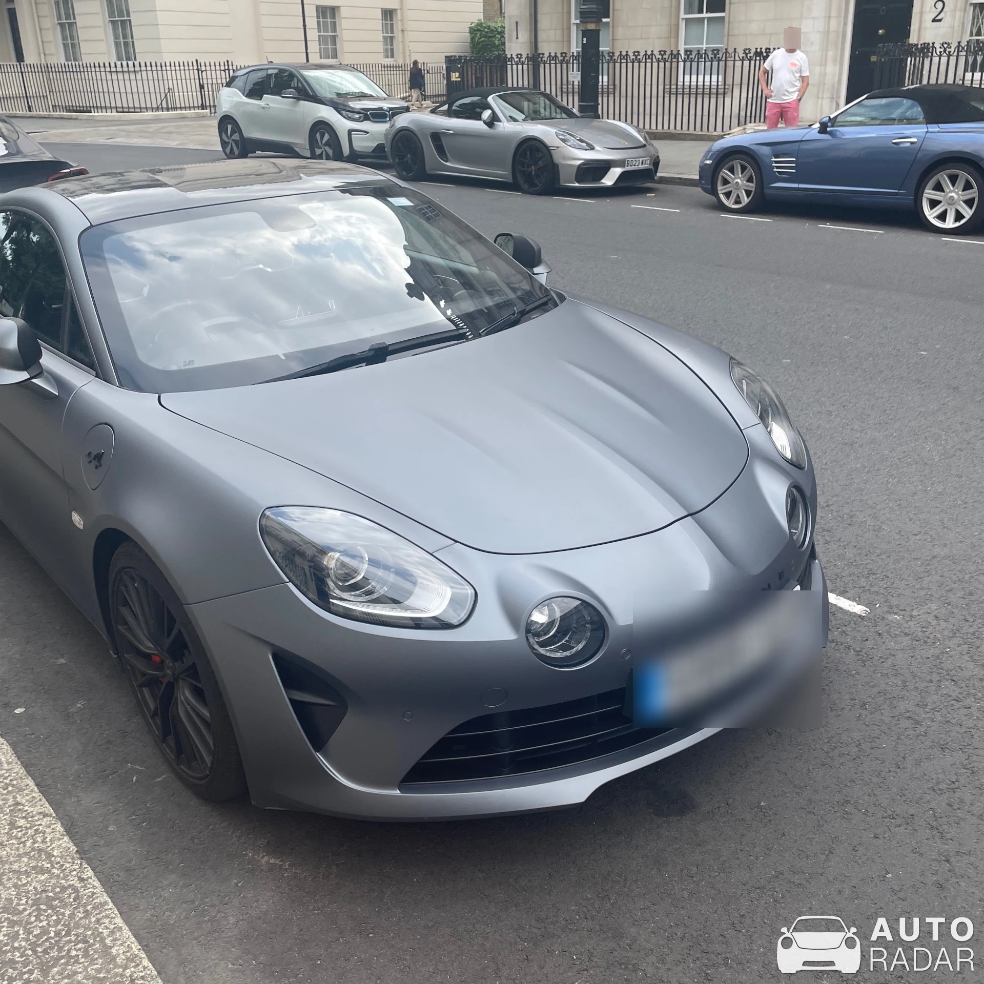 Alpine A110 S spotted in Kensington, United Kingdom