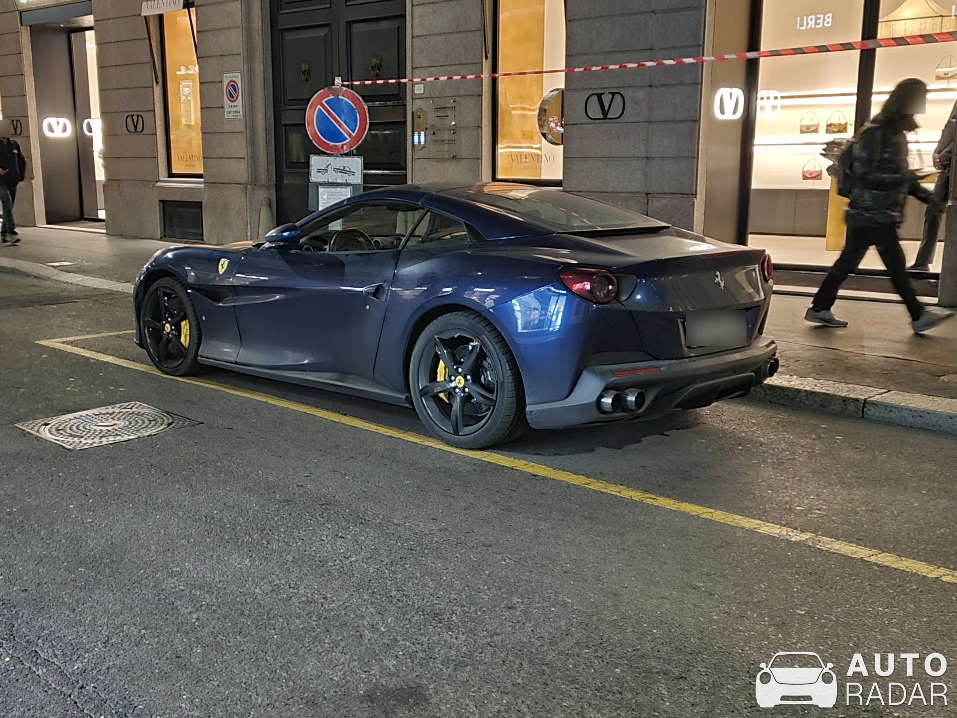 Ferrari Portofino spotted in Milano, Italy