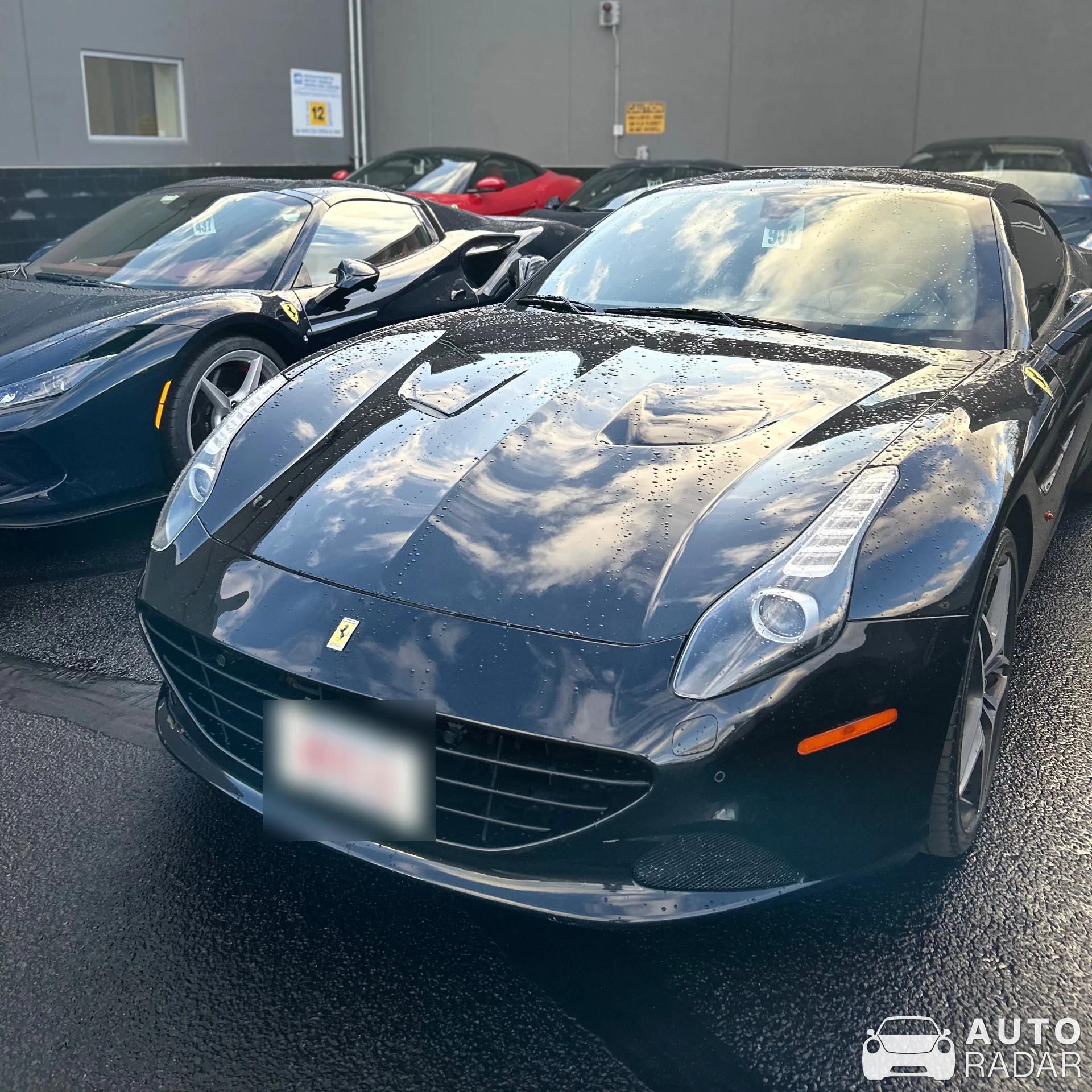 Ferrari California spotted in Norwood, United States