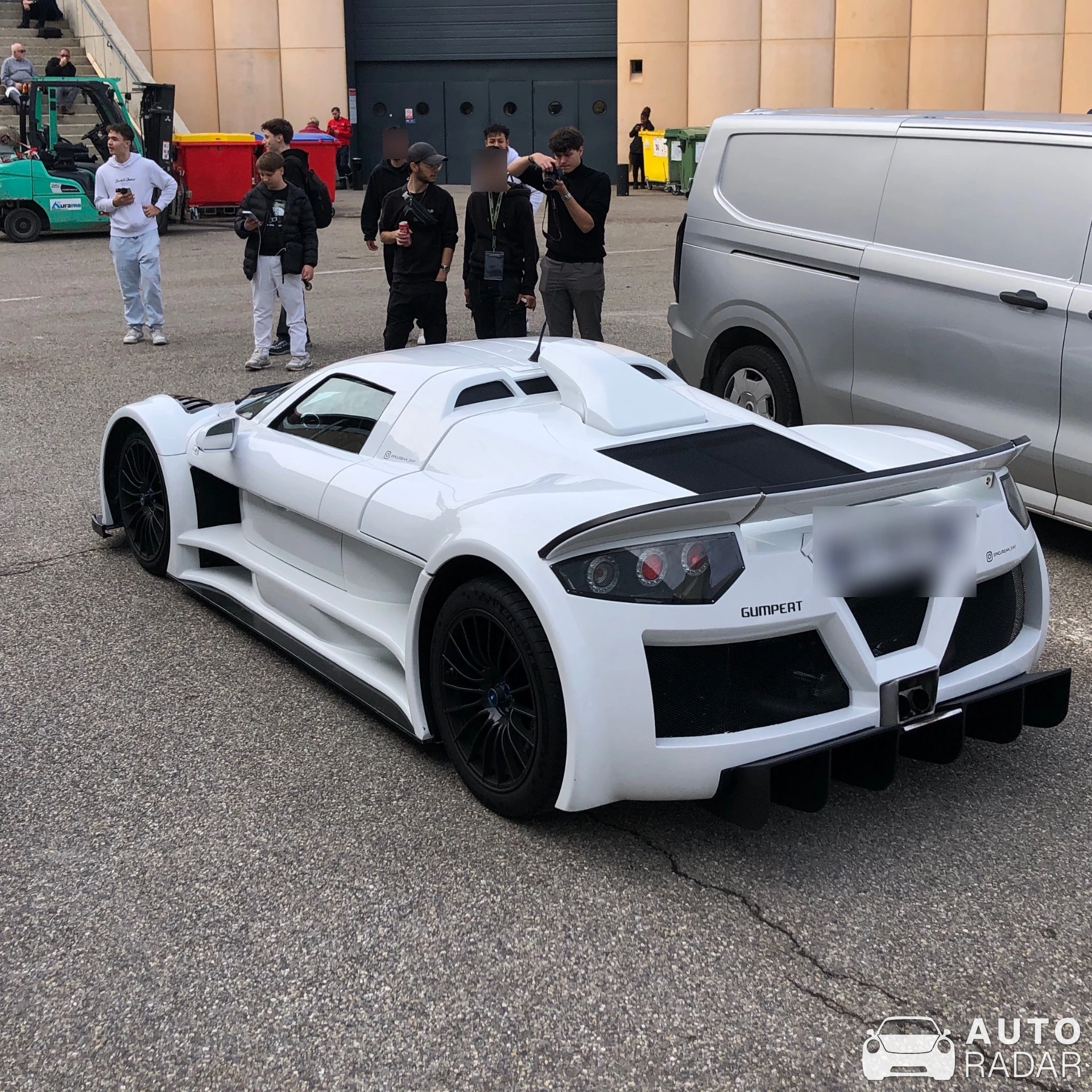 Gumpert Apollo spotted in Chassieu, France
