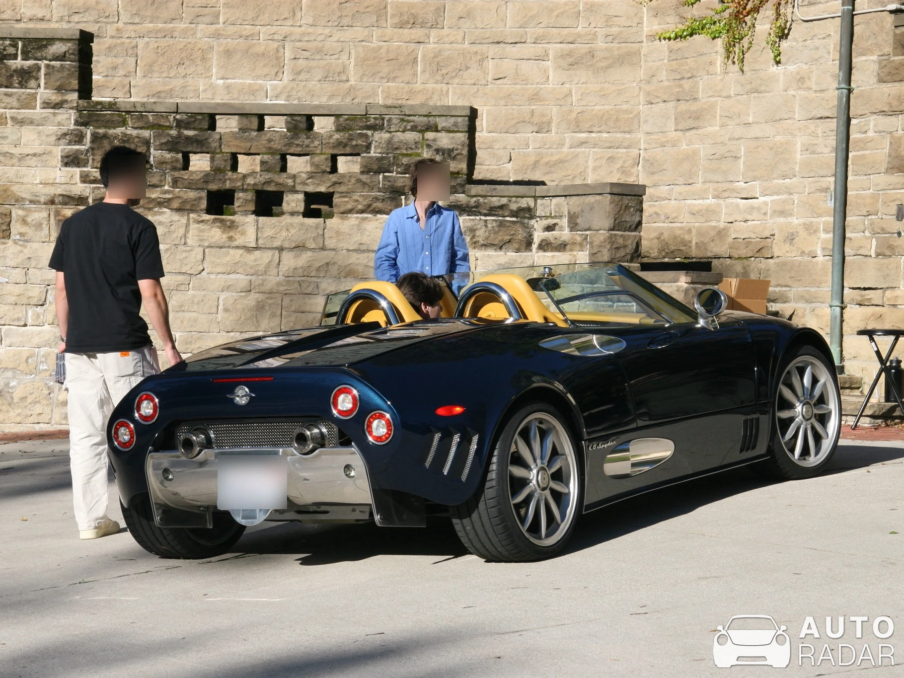 Spyker C8 Spyder spotted in Beverly Hills