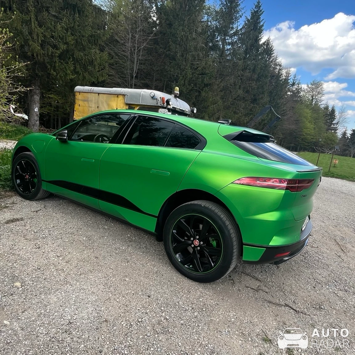 Jaguar I-PACE 2023 spotted in Ясеново