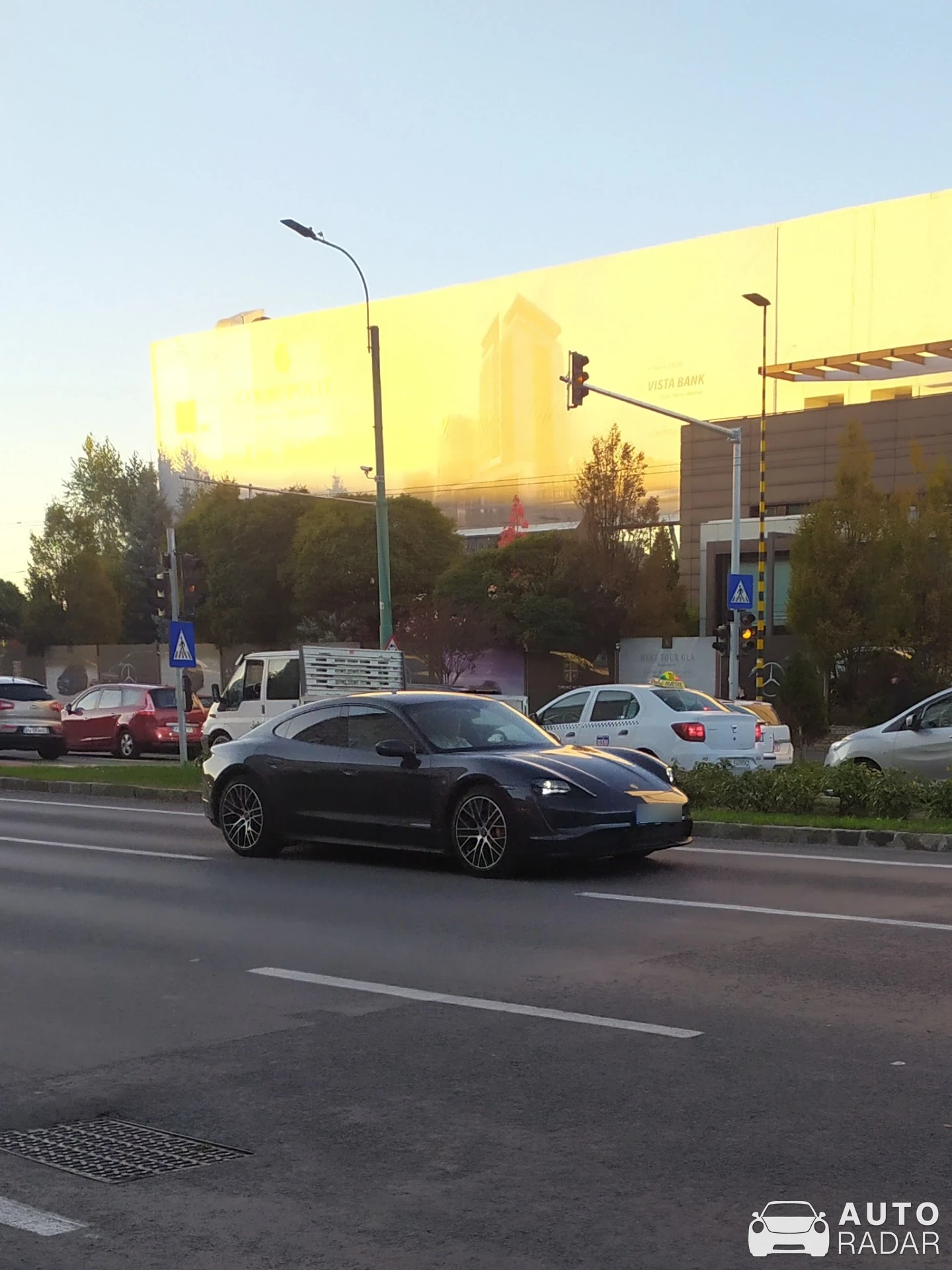 Porsche Taycan GTS spotted in Brașov, Romania