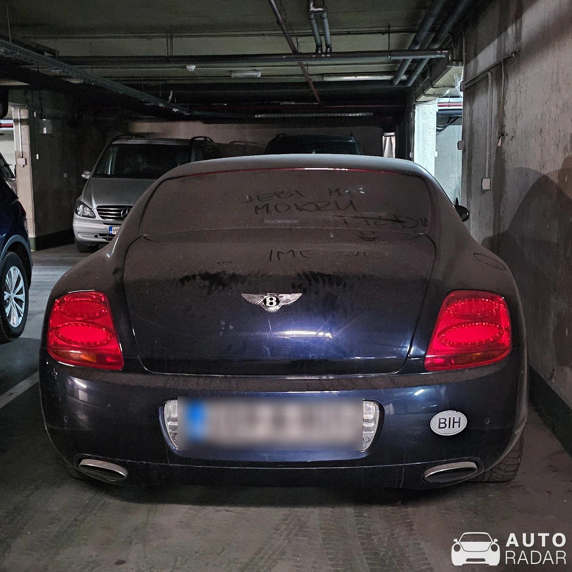 Bentley Continental GT spotted in Ilidža, Bosnia and Herzegovina