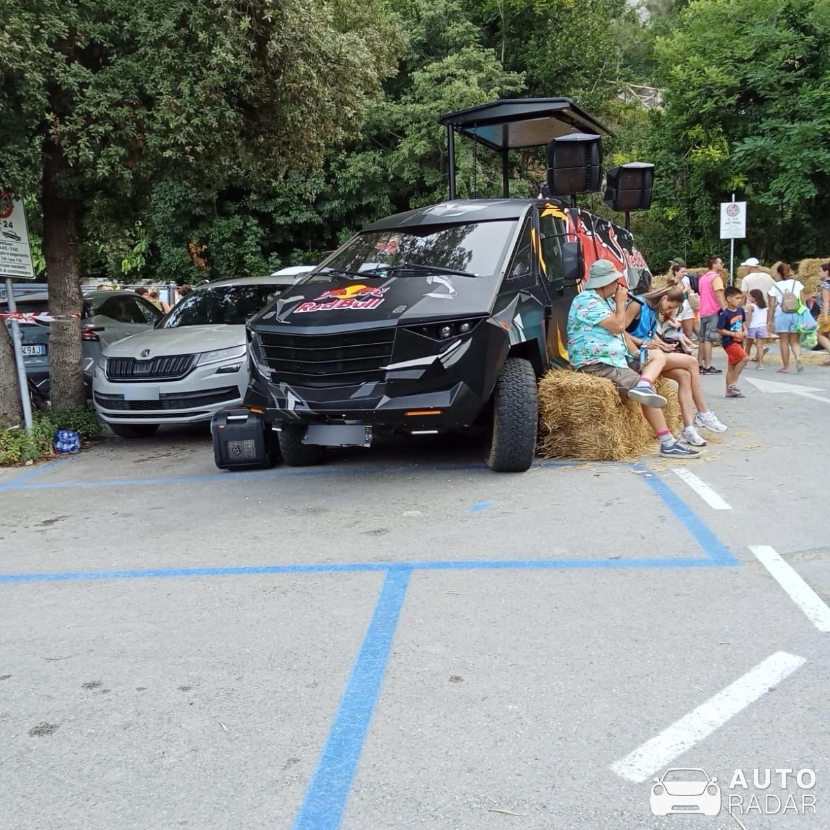 Red Bull Zubor spotted in Sirolo