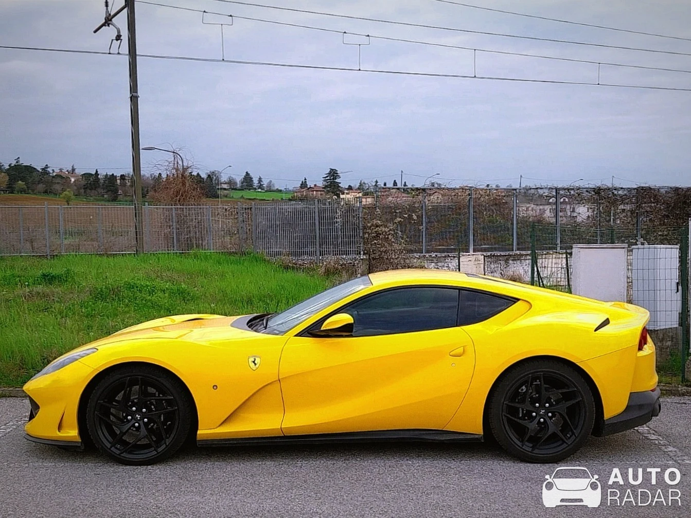 Ferrari 812 Superfast spotted in Zola Predosa, Italy