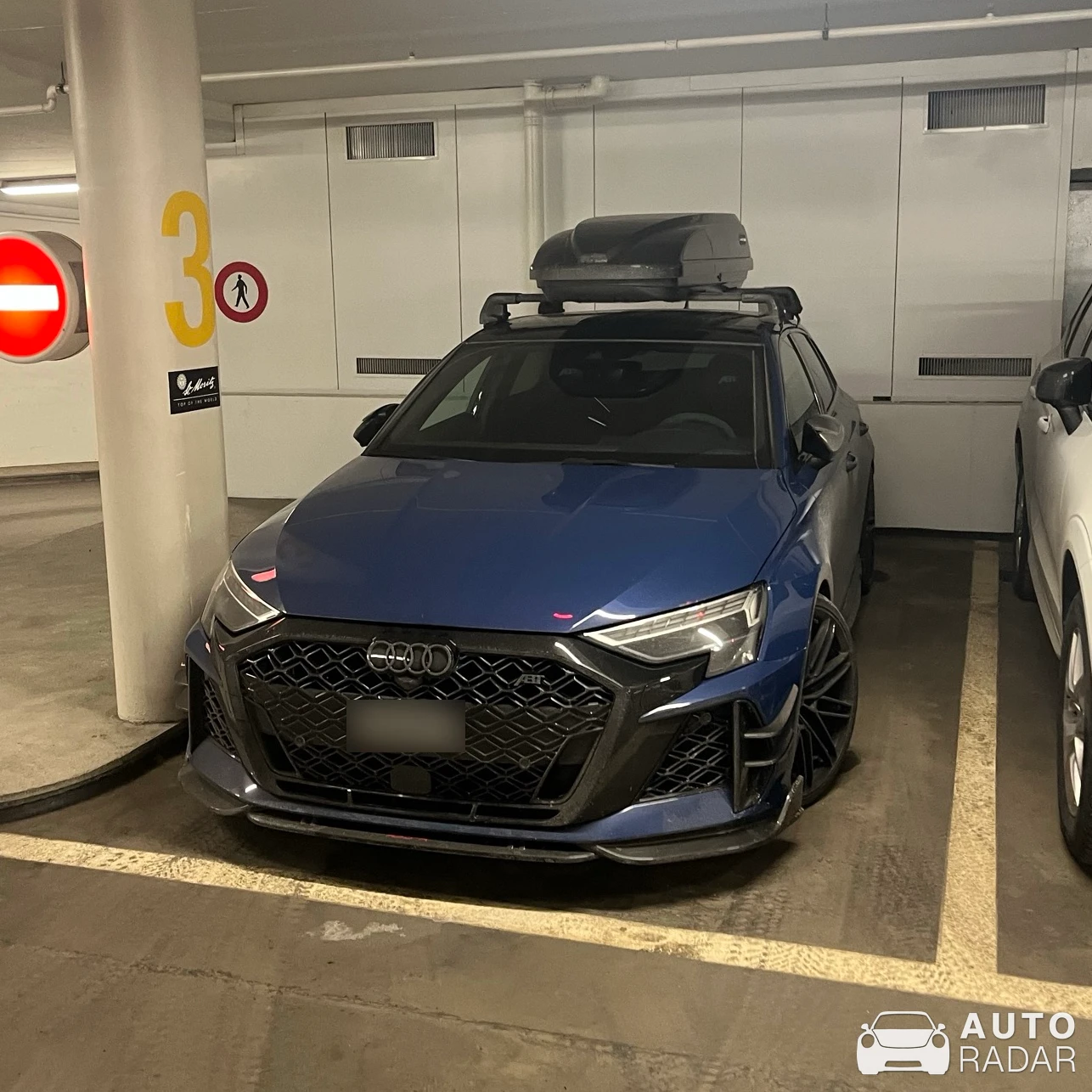 Audi ABT RS3-R Sportback 8Y spotted in Sankt Moritz