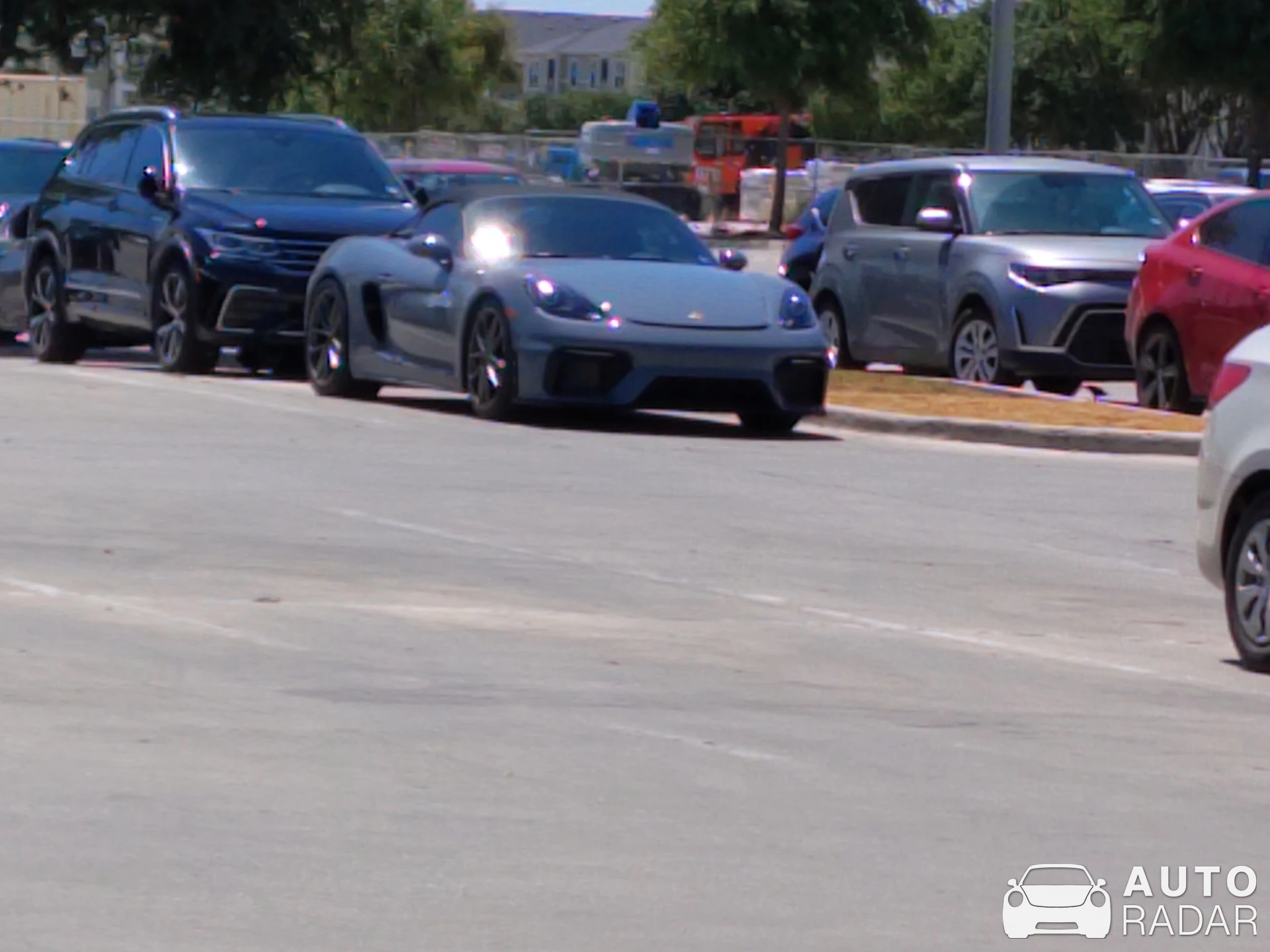 Porsche 718 Spyder spotted in New Braunfels