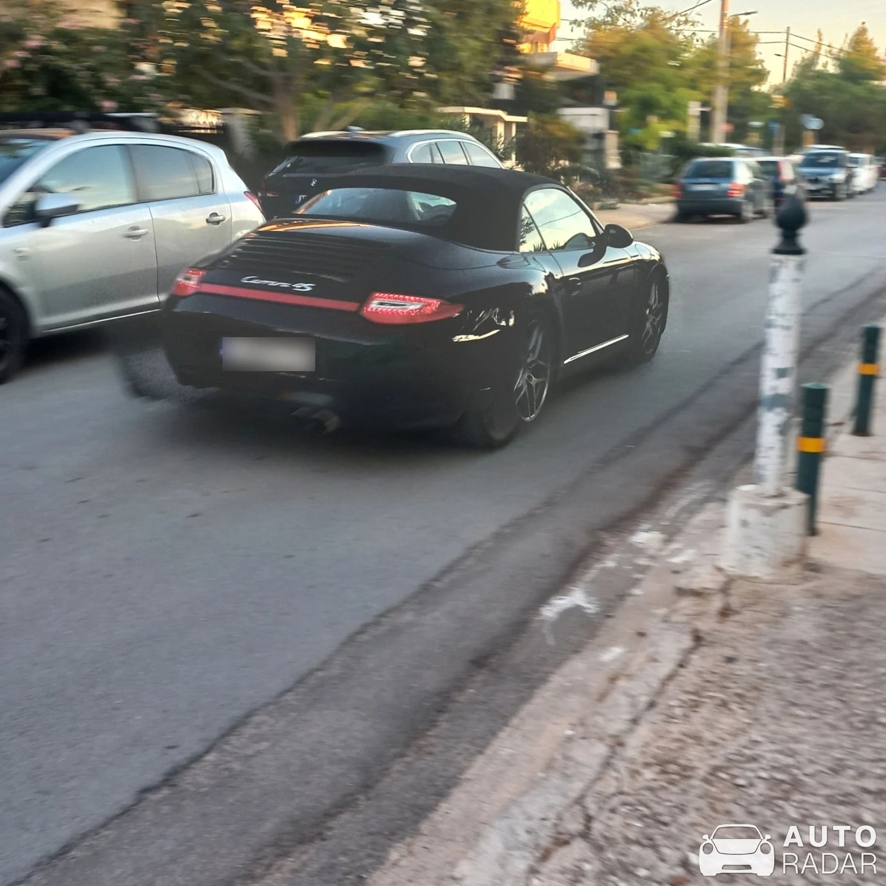 Porsche 997 Carrera 4S Cabriolet spotted in Voula, Greece