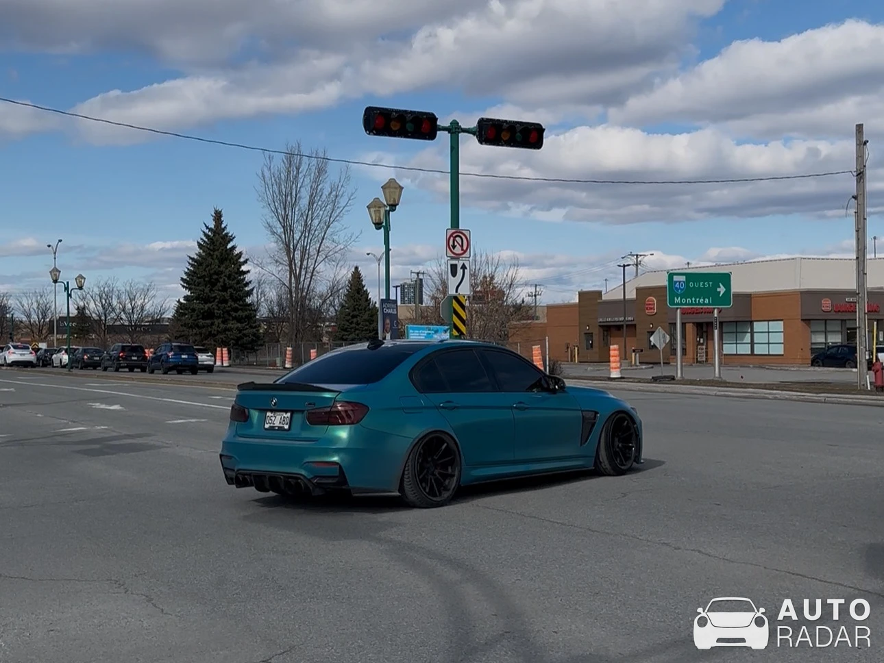 BMW M3 F80 Sedan Vorsteiner spotted in Terrebonne