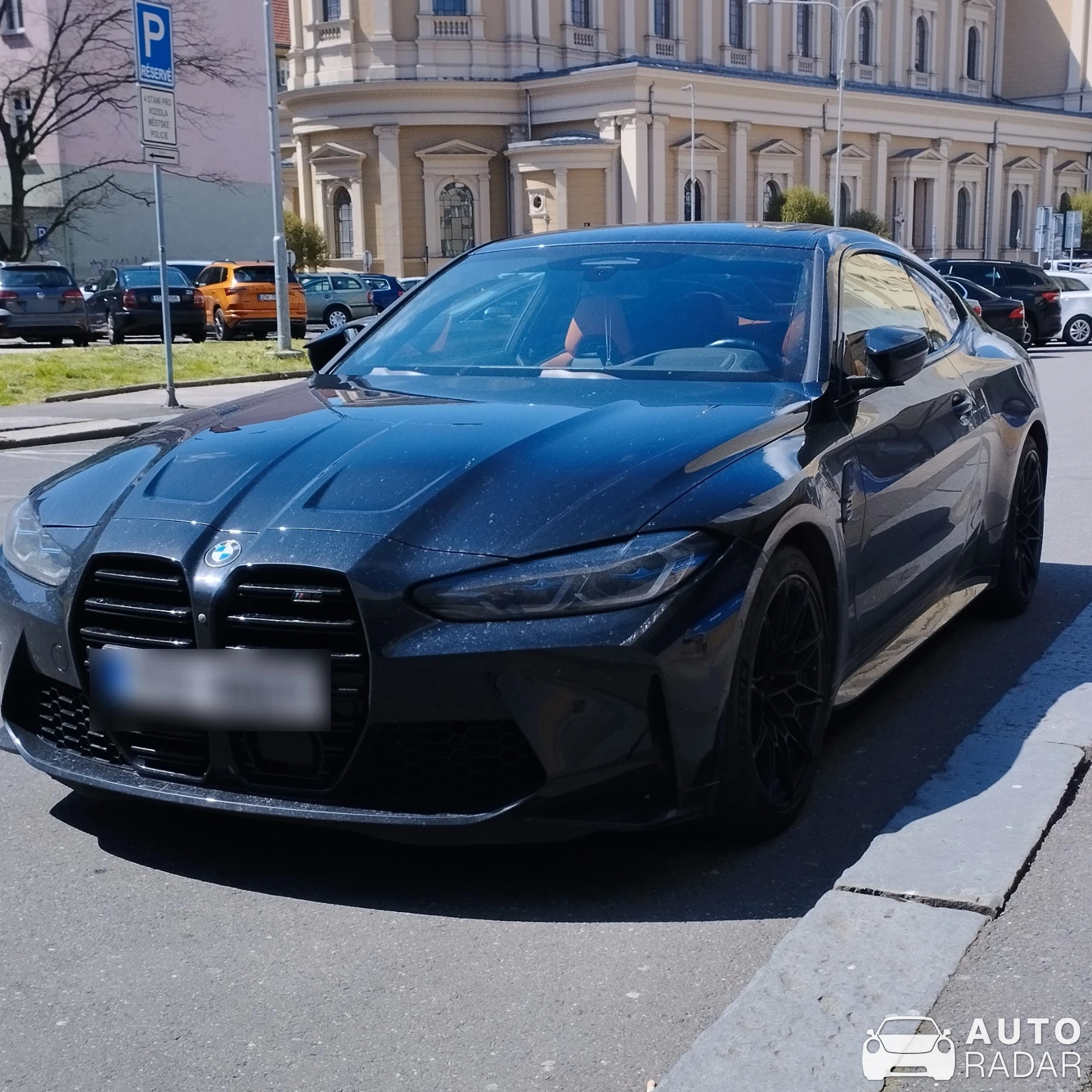 BMW M4 G82 Coupé Competition spotted in Moravská Ostrava a Přívoz, Česko