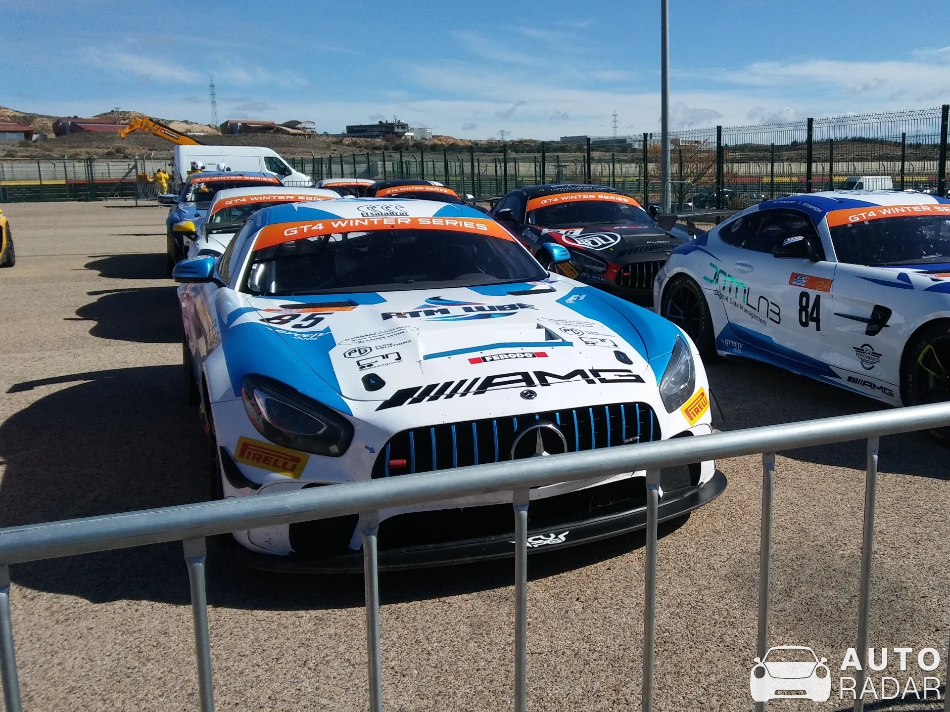 Mercedes-AMG GT4 spotted in Teruel, Spain