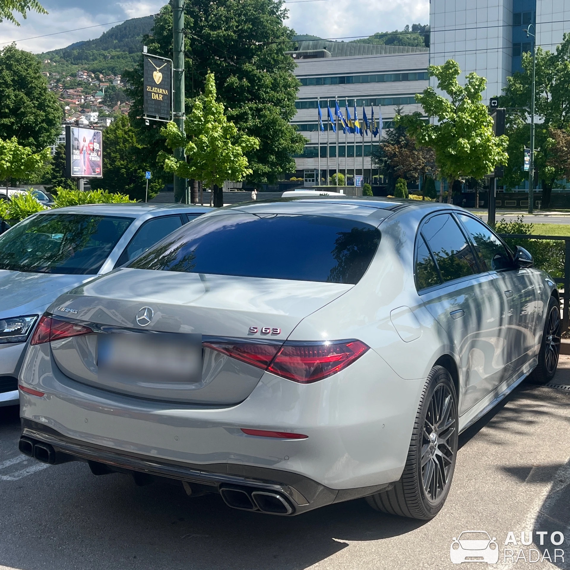 Mercedes-AMG S 63 E-Performance W223 Edition 1 spotted in Sarajevo
