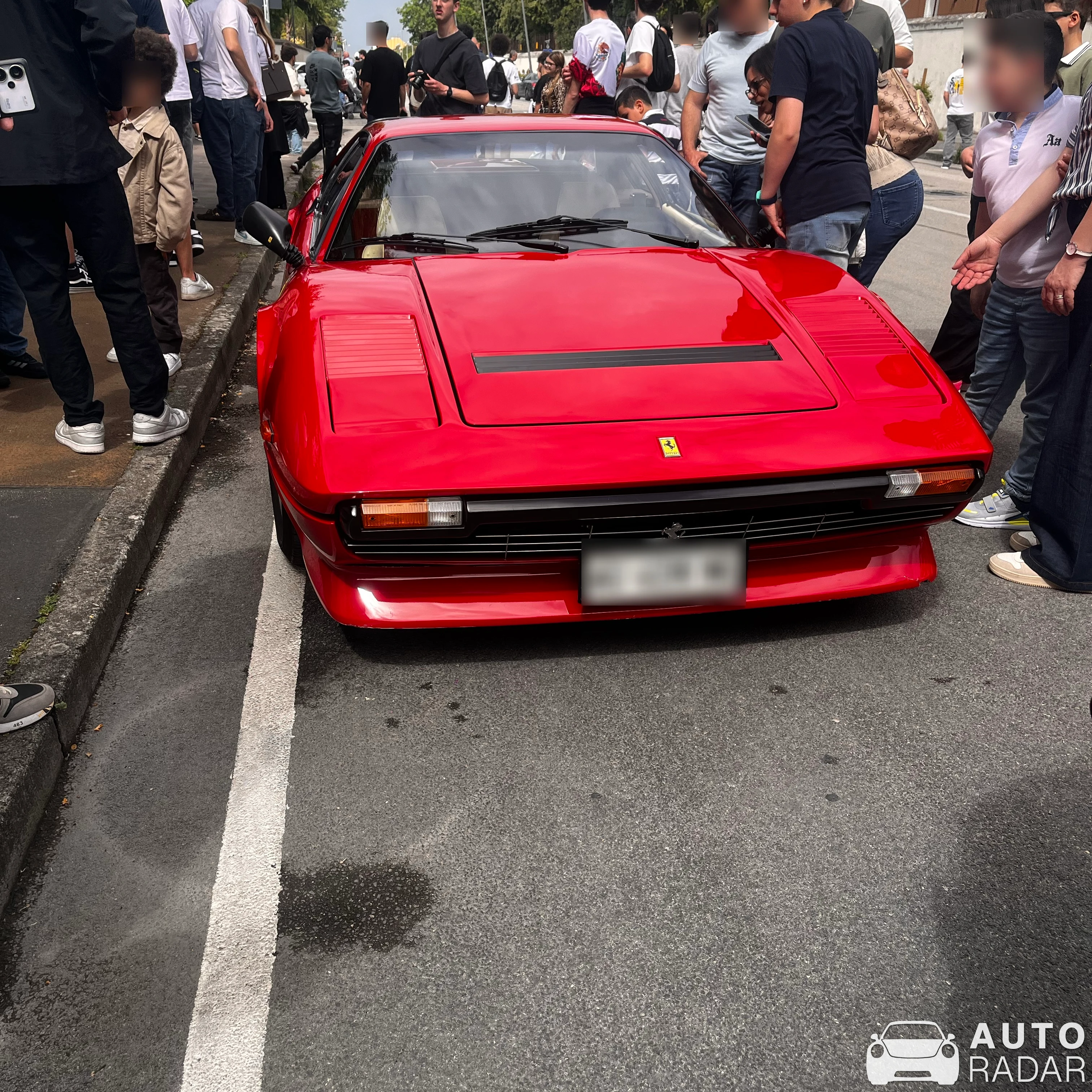 Ferrari 208 spotted in Caserta