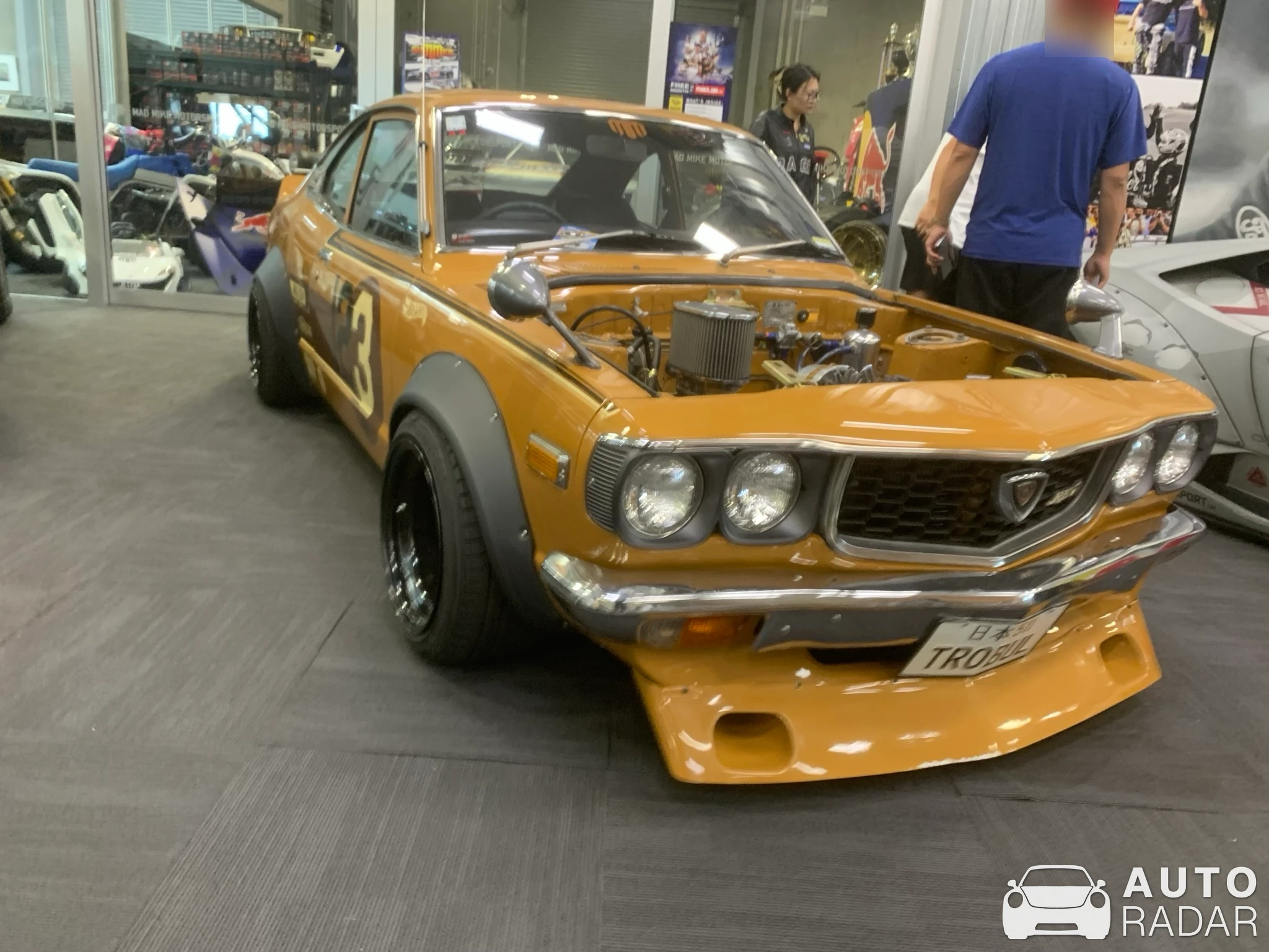 Mazda RX-3 GT spotted