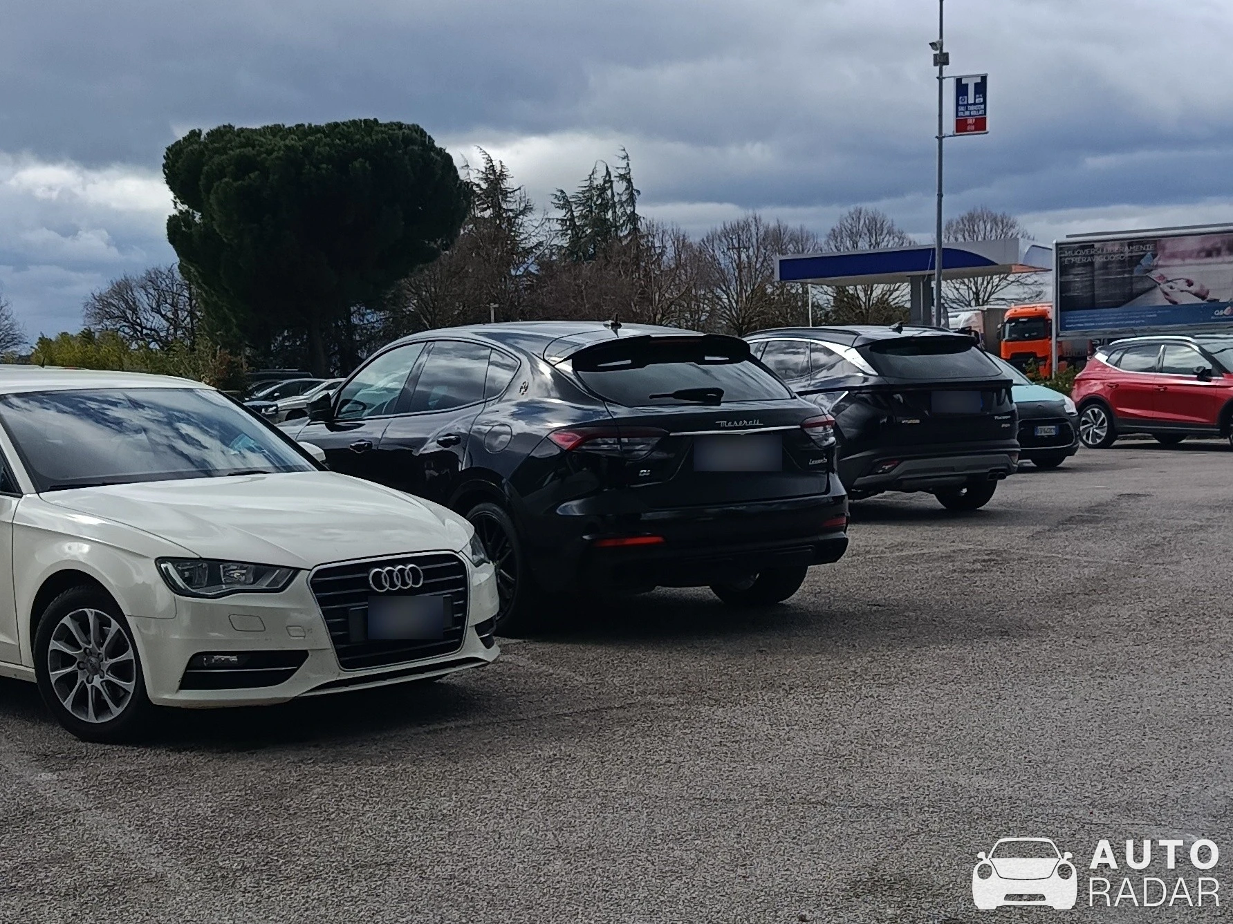 Maserati Levante SQ4 spotted in Perugia